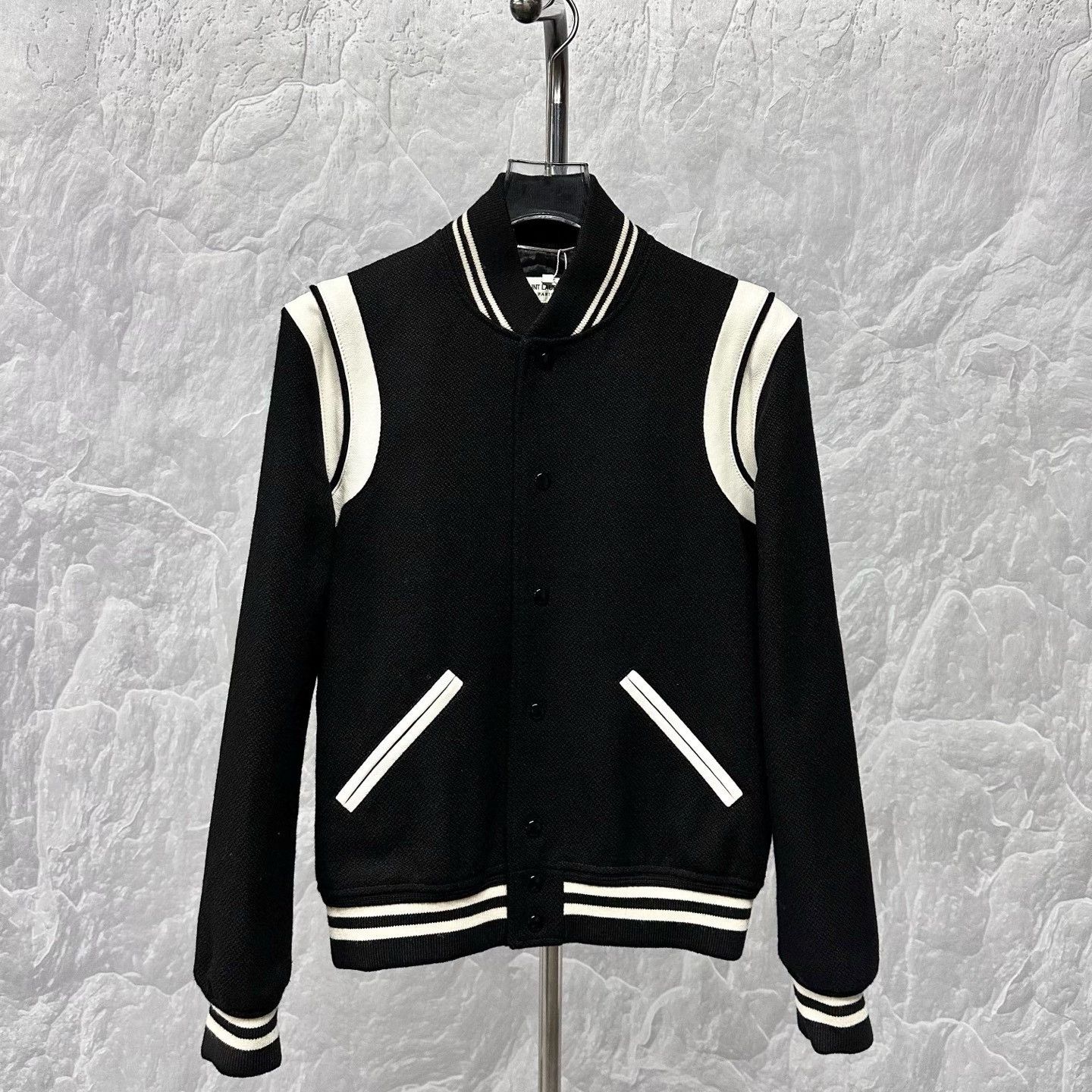 Saint Laurent Paris Saint Laurent Classic Varsity Jacket Size US M / EU 48-50 / 2 - 1 Thumbnail