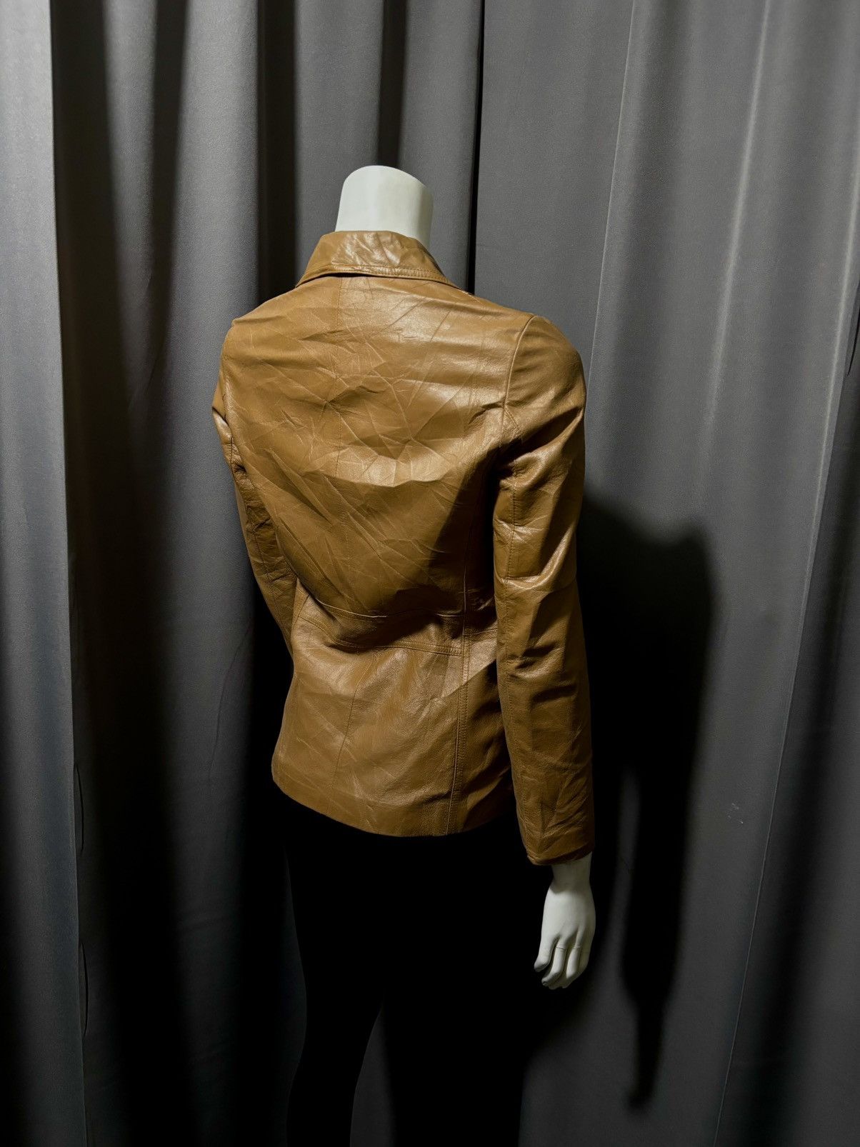 Yohji Yamamoto Ined by Yohji Yamamoto Leather Jacket Size S / US 4 / IT 40 - 3 Thumbnail