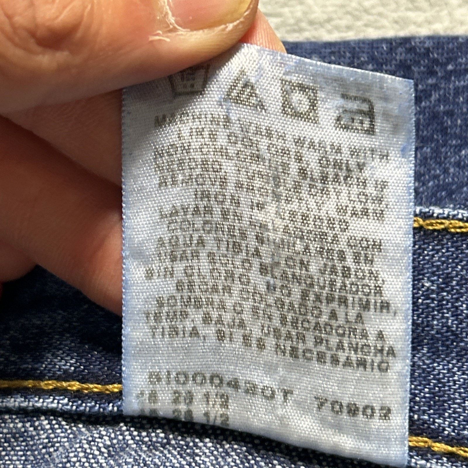 Faded Glory Beyond Baggy Jeans Womens 24W 43x28 Loose Hamilton Wide Size US 43 - 4 Thumbnail