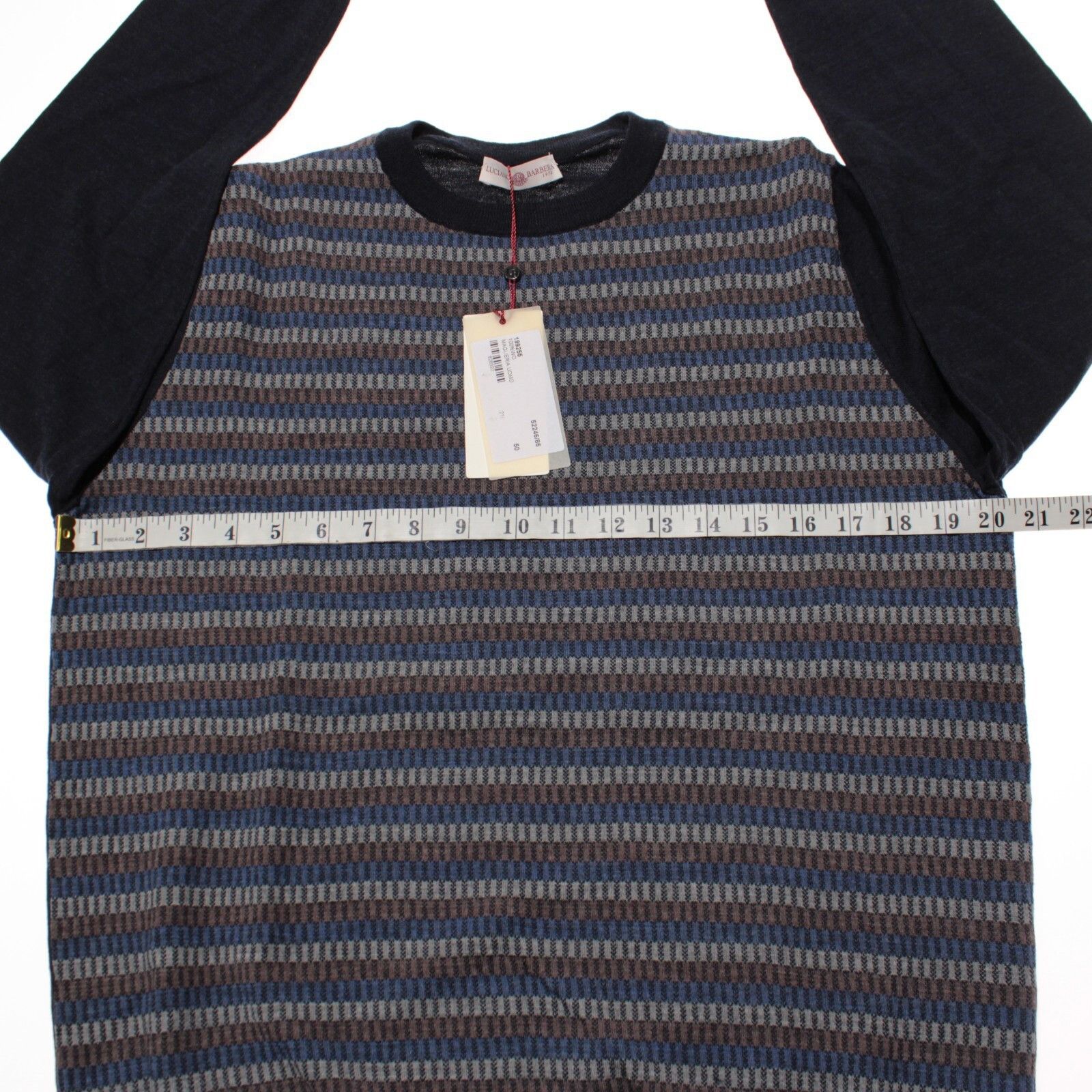 Luciano Barbera Luciano Barbera Sweater Size US M in Blue Size US M / EU 48-50 / 2 - 4 Thumbnail