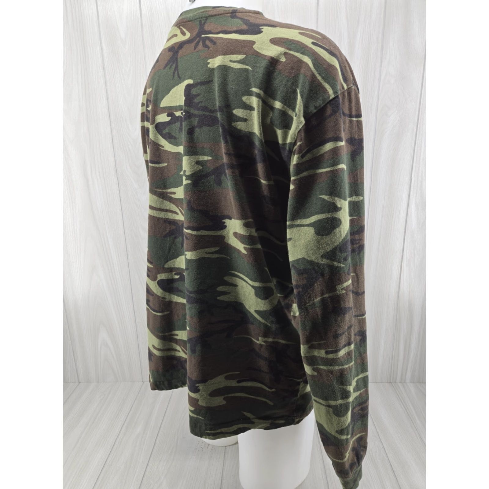 Vintage VINTAGE RedHead Camo Shirt Mens 2XL Woodland Long Sleeve Shirt Mens 2XL Woodland Long Sleeve Size US XXL / EU 58 / 5 - 6 Thumbnail