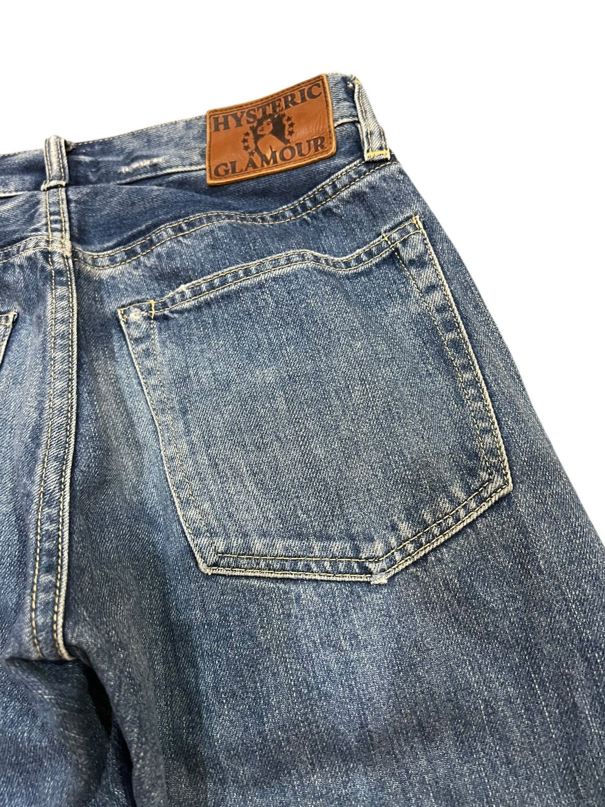 Hysteric Glamour Vintage Hysteric Glamour Selvedge Distressed Jean Size US 28 / EU 44 - 15 Thumbnail