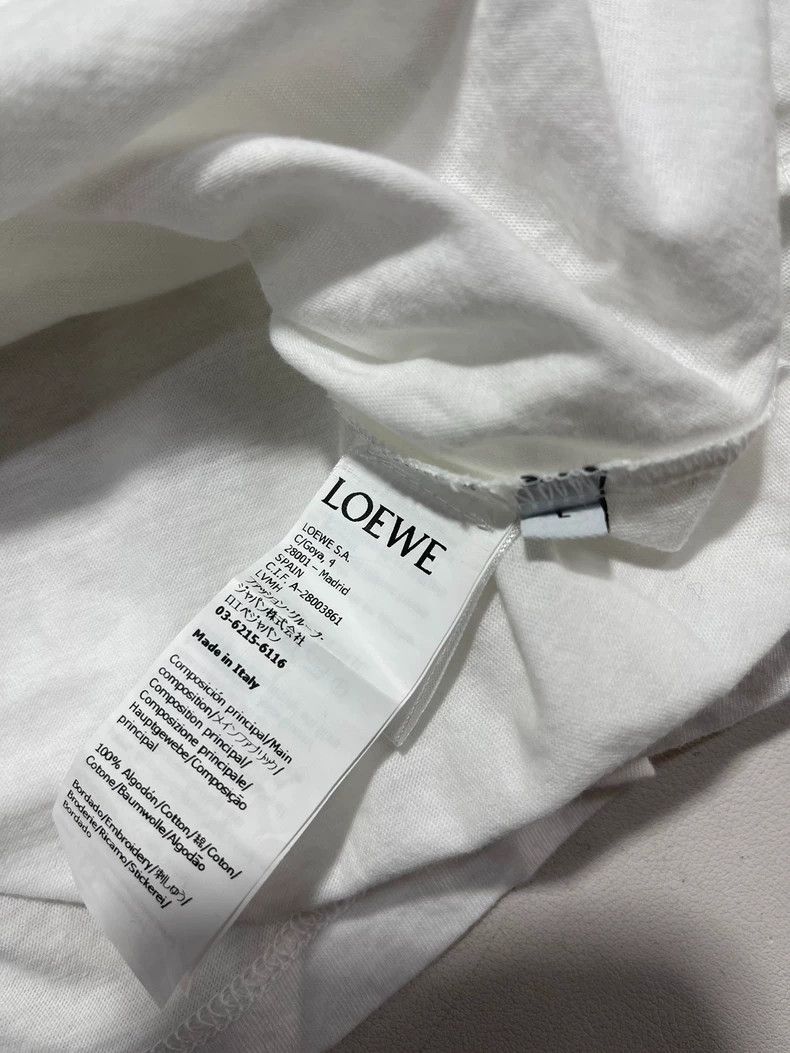 Loewe LOEWE Printed round neck short sleeve T-shirt Size L / US 10 / IT 46 - 3 Thumbnail