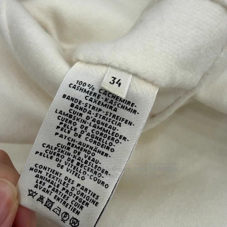 Hermes Hermes White Cashmere Classic Mid-length Coat Size XXS / US 00 / IT 34 - 4 Thumbnail