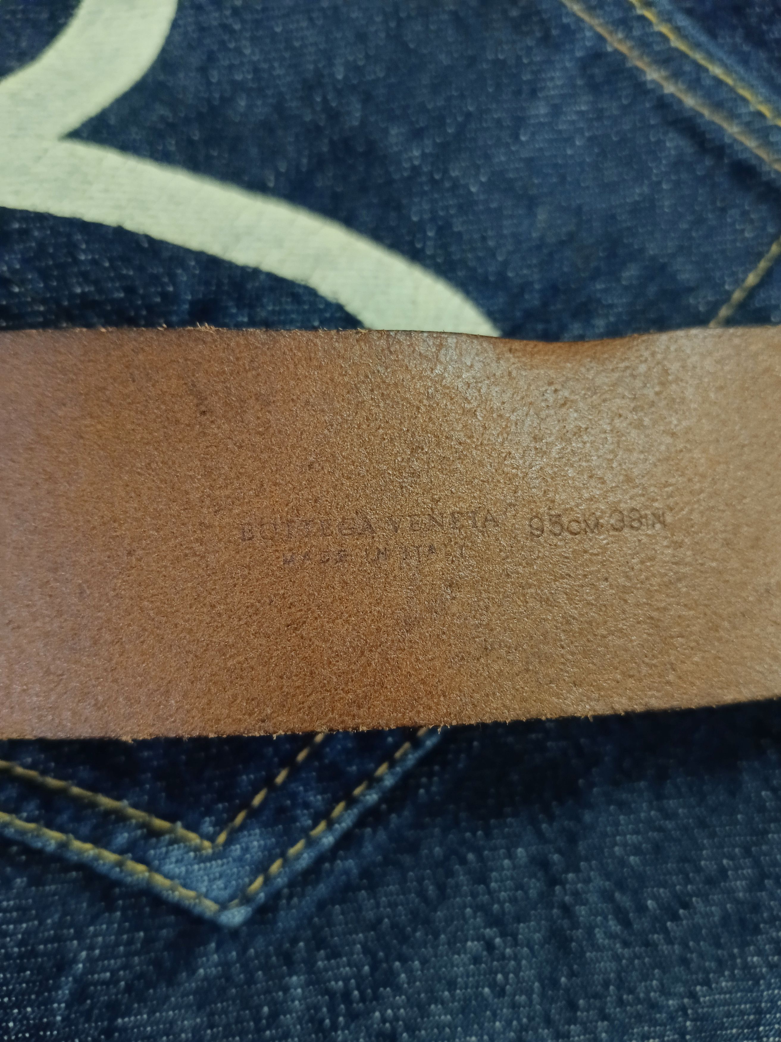 Bottega Veneta BOTTEGA VANETTA LEATHER BELT Size ONE SIZE - 6 Thumbnail