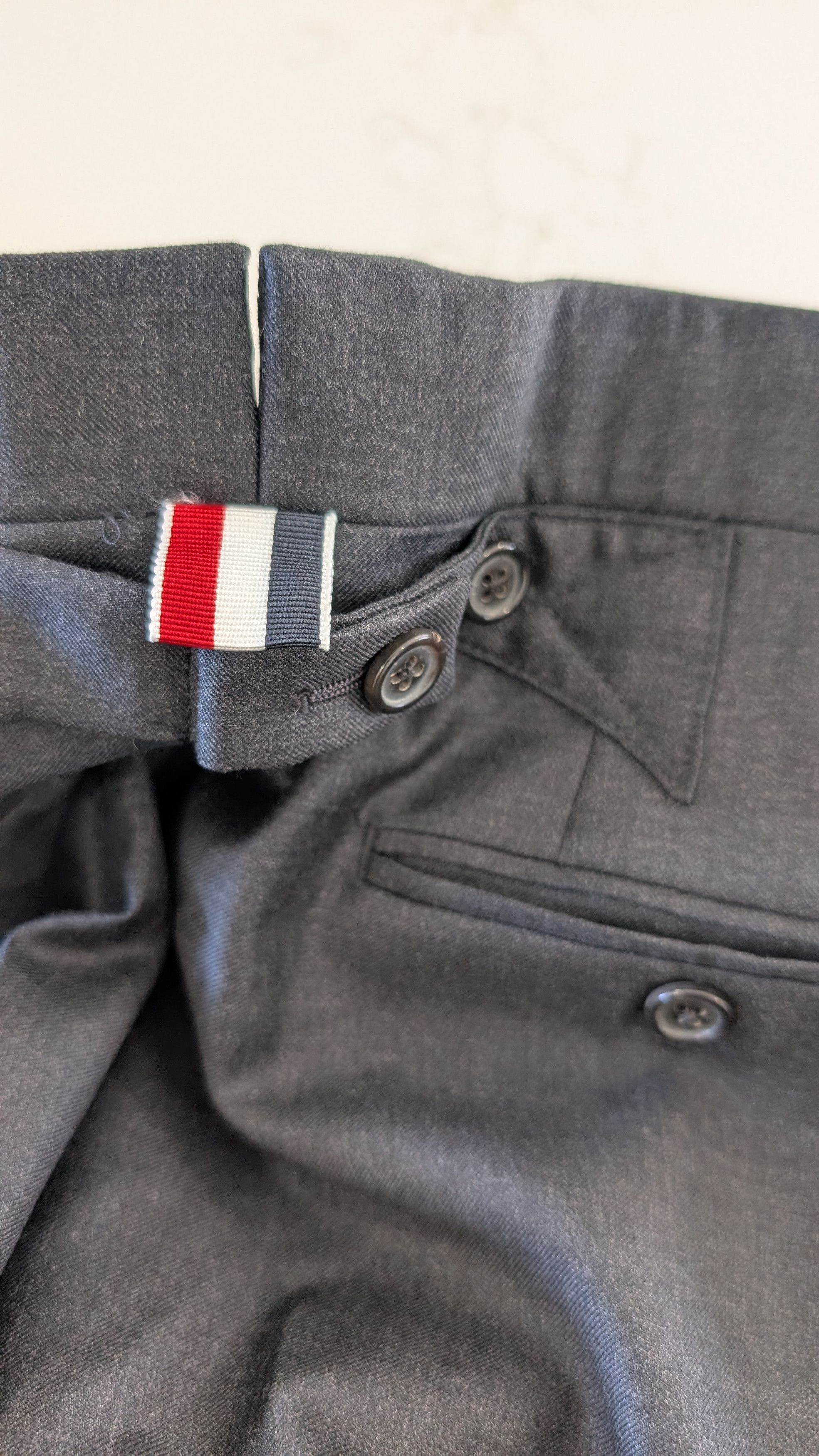 Thom Browne Thom Browne New York Charcoal Wool Master Garment Size 38 Size 27" / US 4 / IT 40 - 4 Thumbnail
