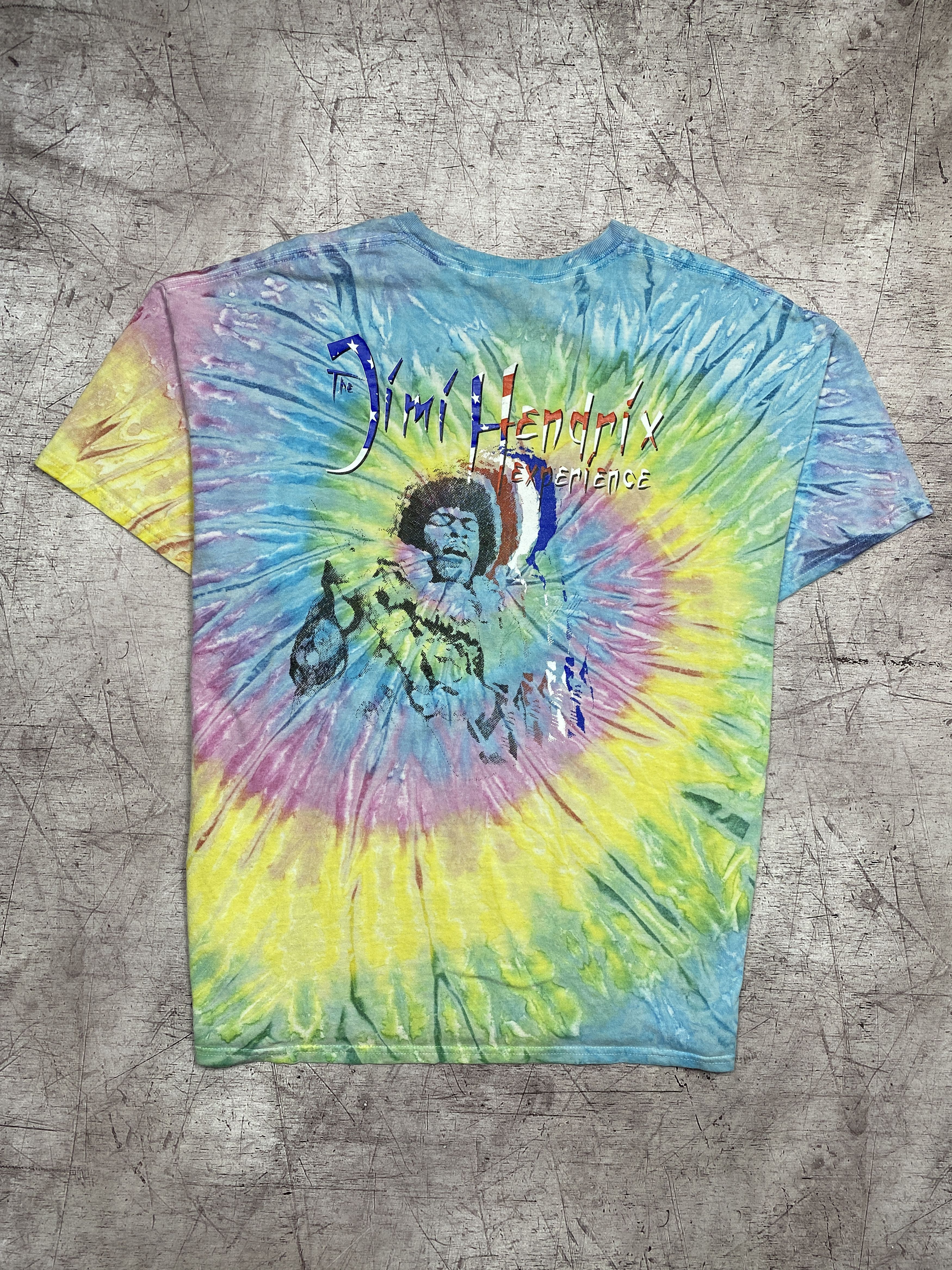 Jimi Hendrix × Vintage Jimi Hendrix Vintage Mens Crew Neck T-Shirt Size US XL / EU 56 / 4 - 5 Thumbnail