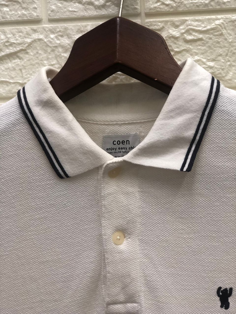 Japanese Brand vintage COEN CO Japan Brand white polo Shirts small Size US S / EU 44-46 / 1 - 8 Thumbnail
