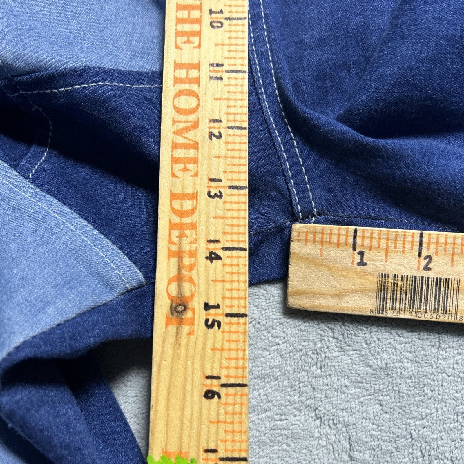 JNCO Patchwork Colorblock Overalls Womens 13 32x33 Beyond Baggy Size 32" / US 10 / IT 46 - 19 Thumbnail