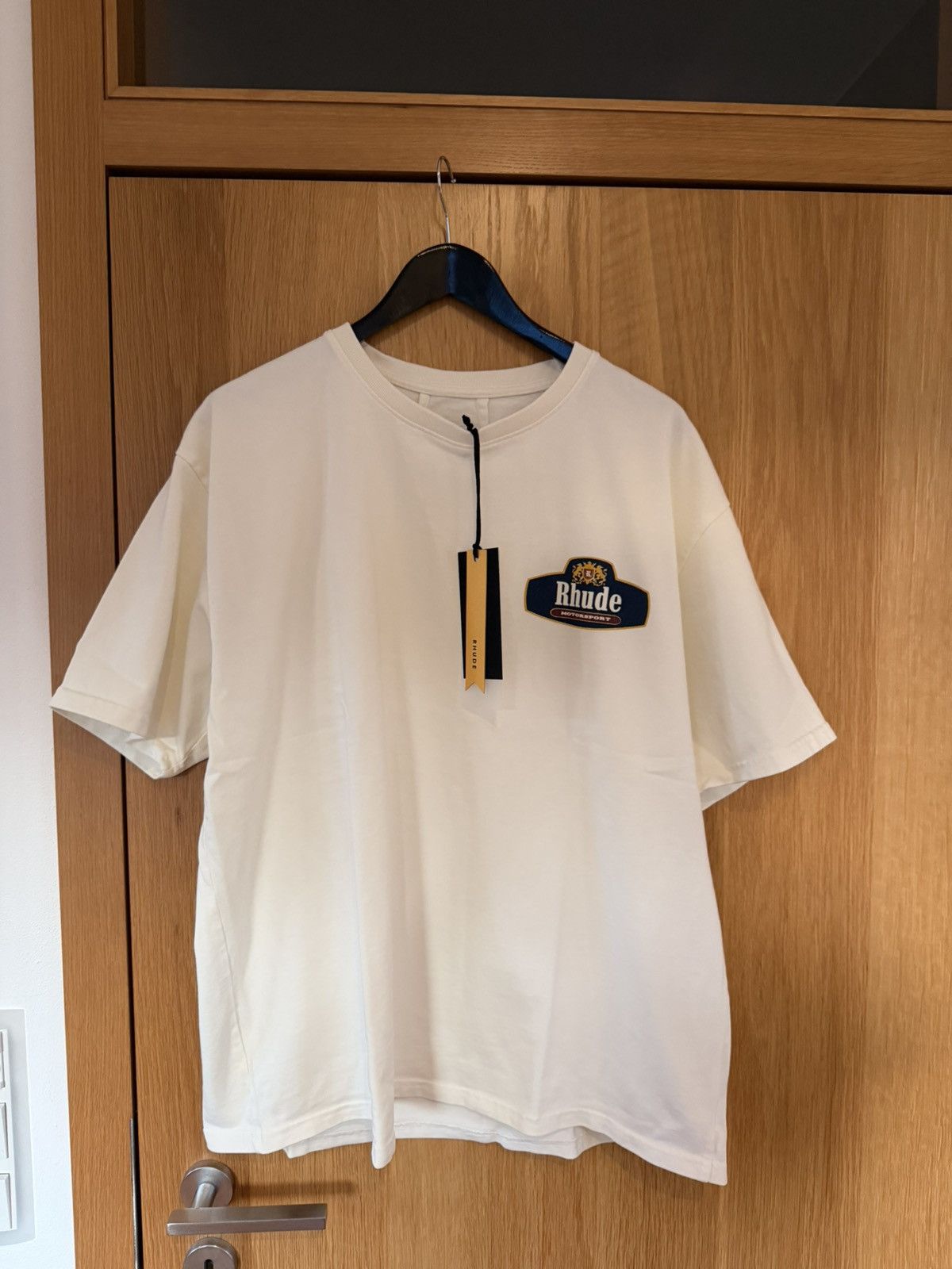 Rhude Rhude Racing Crest Tshirt ss26 Size US XL / EU 56 / 4 - 1 Thumbnail