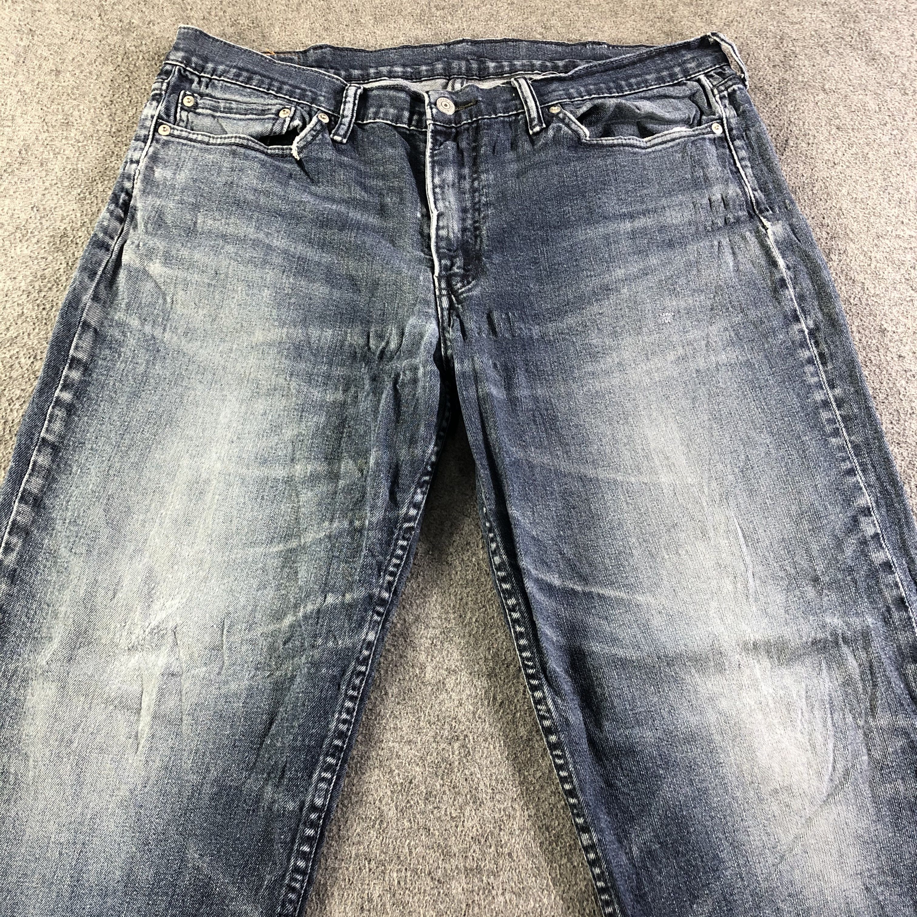 Levi's Vintage Blue Wash Levis 514 Jeans-J4364 Size US 37 - 3 Thumbnail