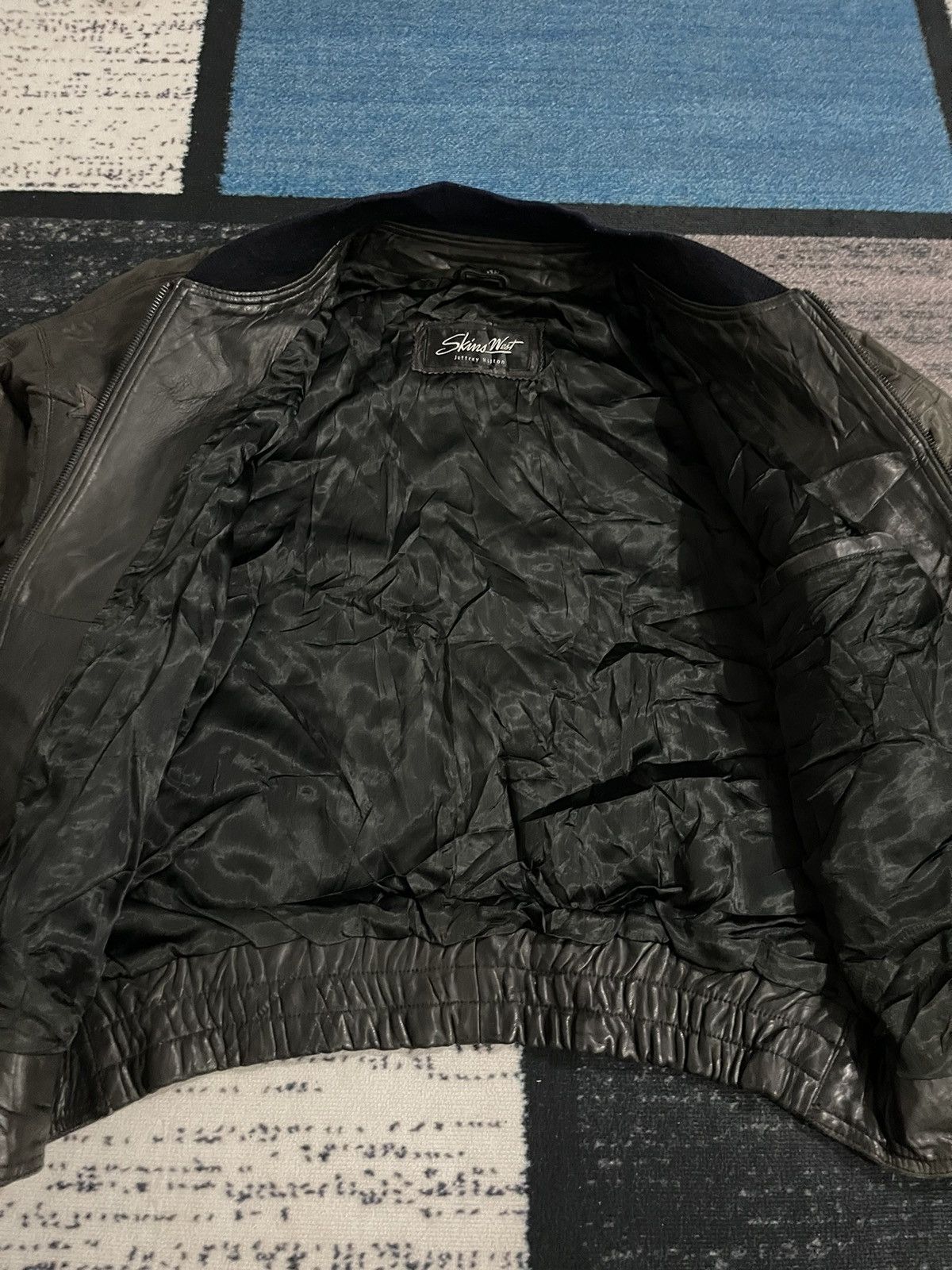 Vintage Vintage Skins West Jeffery Hilton Leather Jacket Size US L / EU 52-54 / 3 - 16 Thumbnail