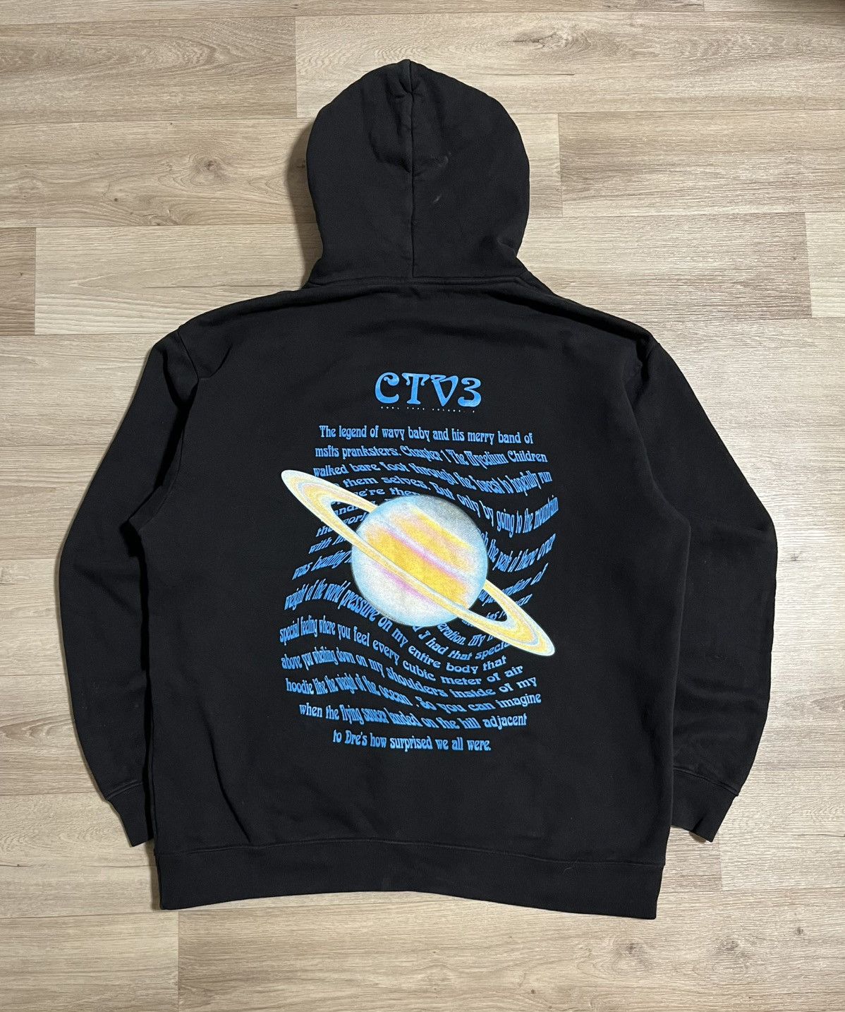 Jaden Smith Jaden Smith CTV3 Big Logo Black Hoodie Size US XL / EU 56 / 4 - 4 Thumbnail