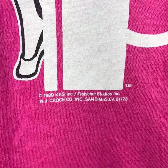 Cartoon Network × Vintage Vtg 1989 BETTY BOOP TALKARTOON Cartoon Tee Shirt Movie Film Size M / US 6-8 / IT 42-44 - 4 Thumbnail