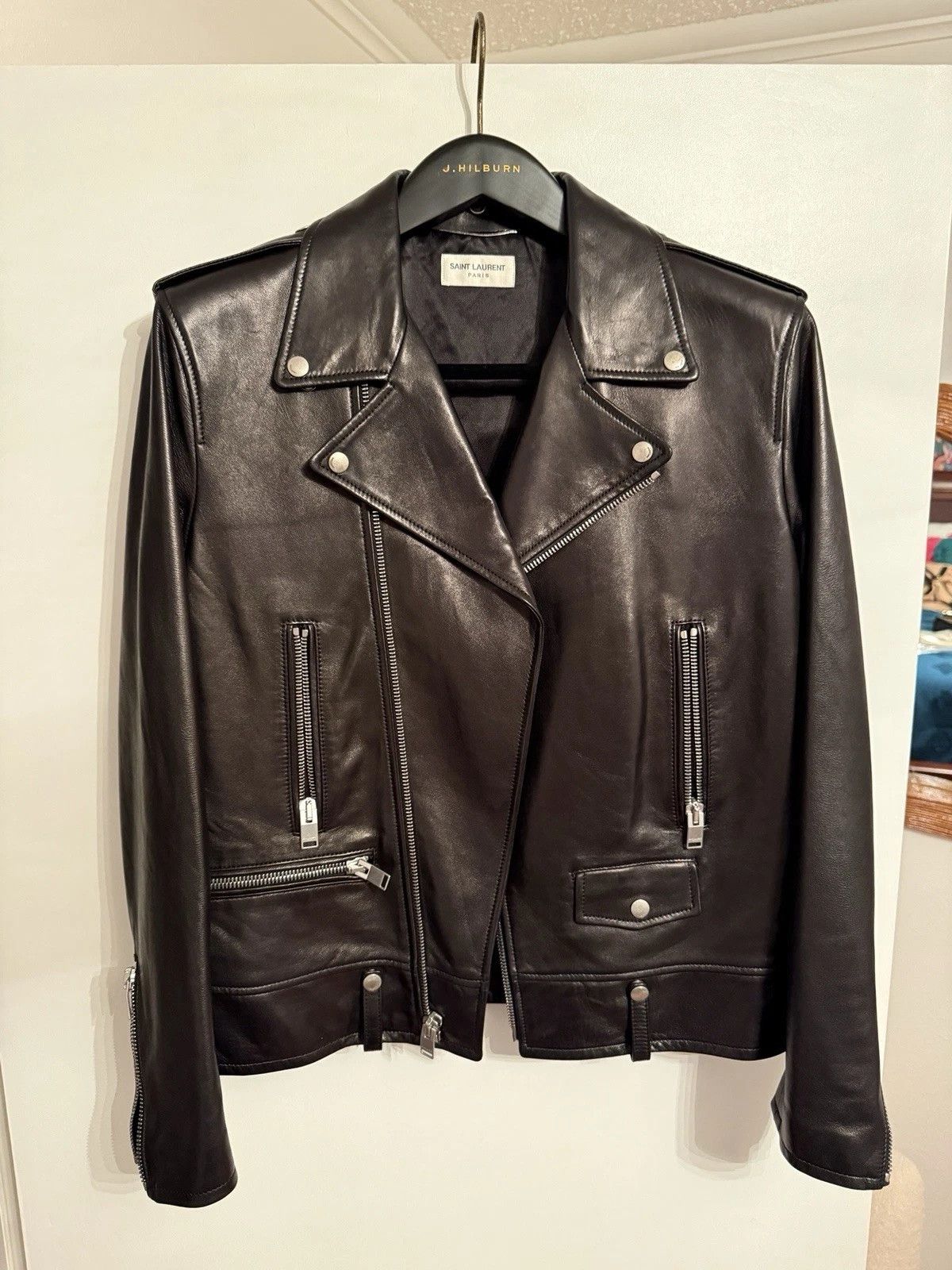 Saint Laurent Paris Saint Laurent Biker jacket 56 Size US XL / EU 56 / 4 - 1 Thumbnail