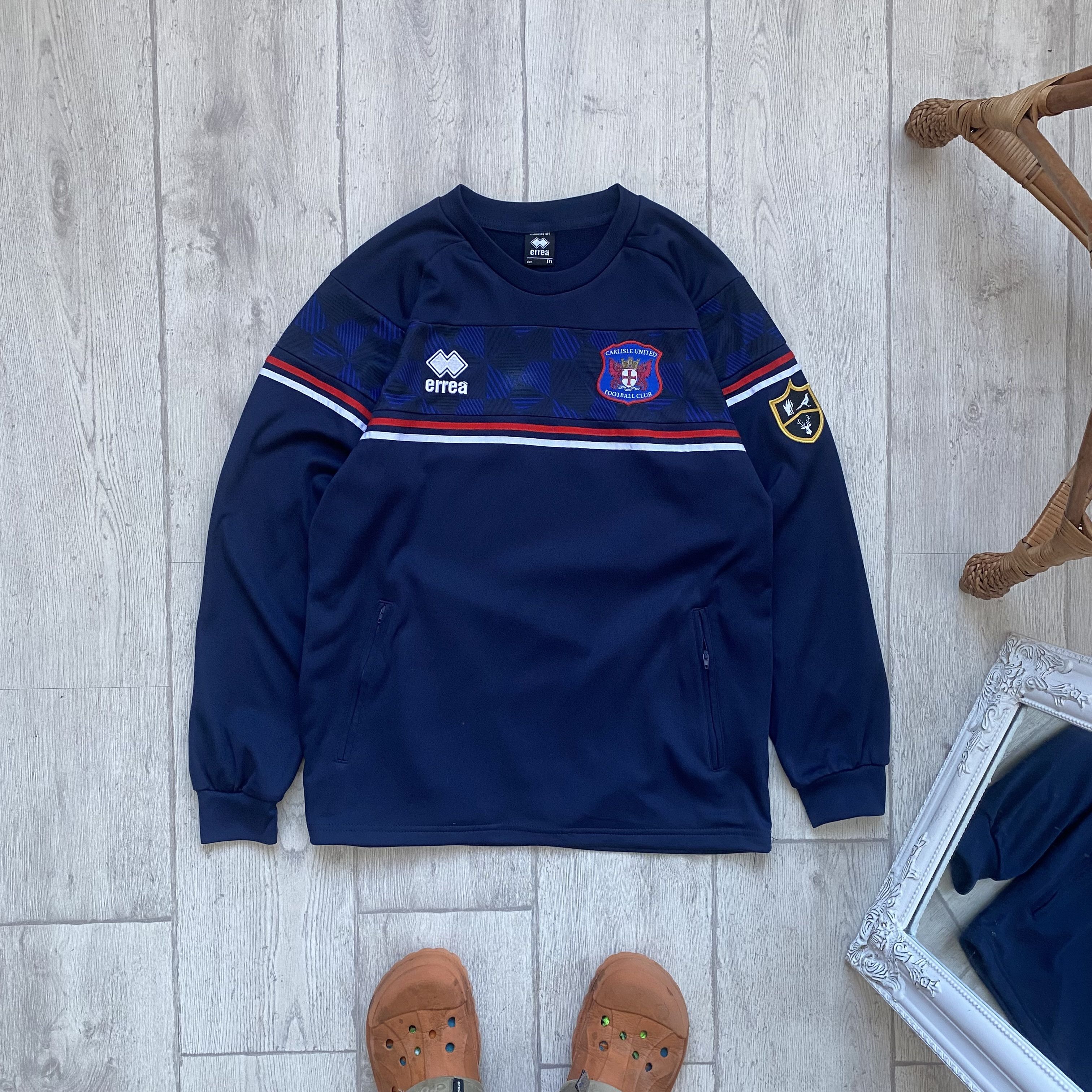 Nike ⚽️ Carlisle United Football Jersey Training Sweatshirt Size US M / EU 48-50 / 2 - 5 Thumbnail