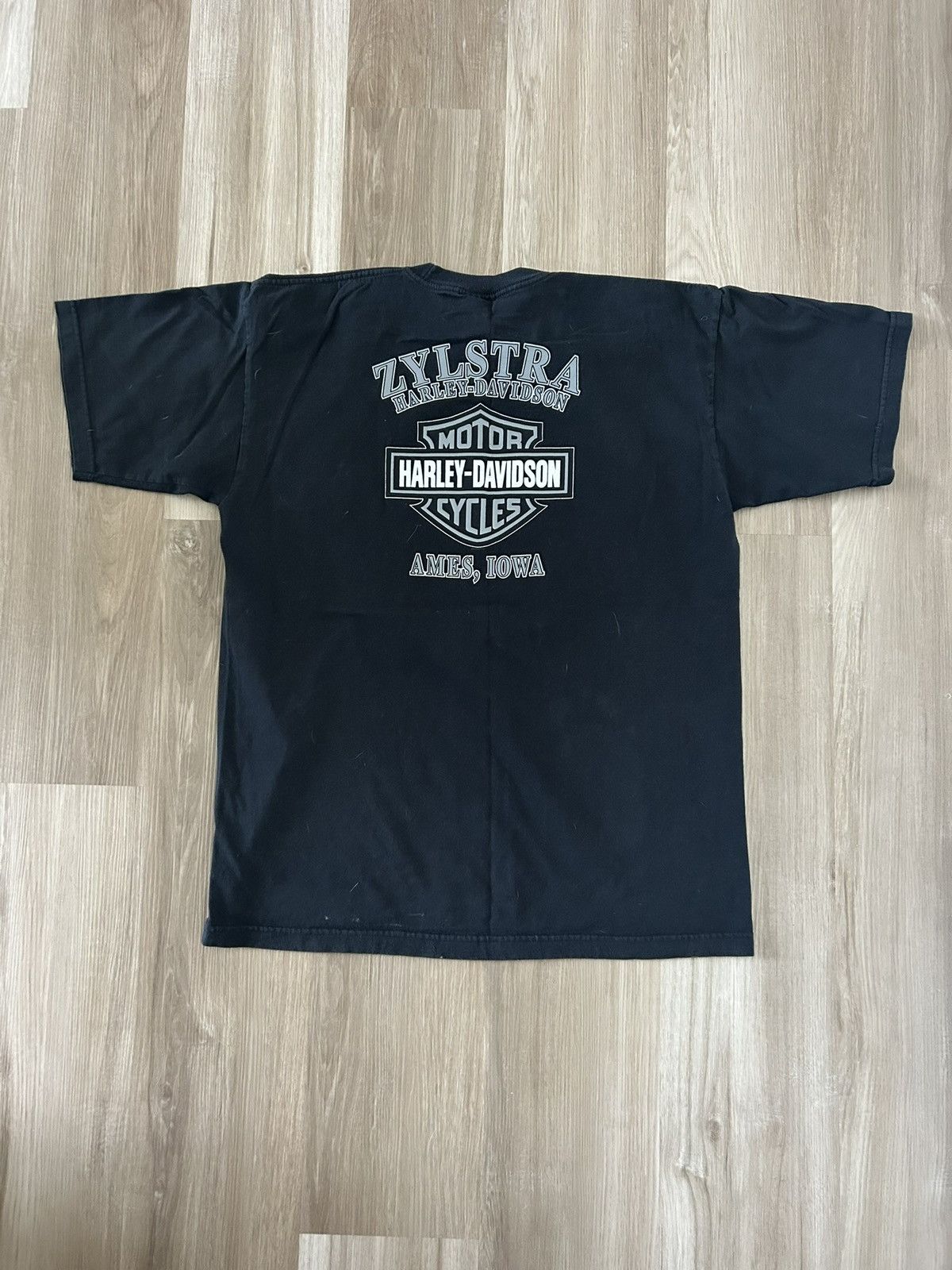Harley Davidson Vintage Harley Davidson Tee Size US XL / EU 56 / 4 - 4 Thumbnail