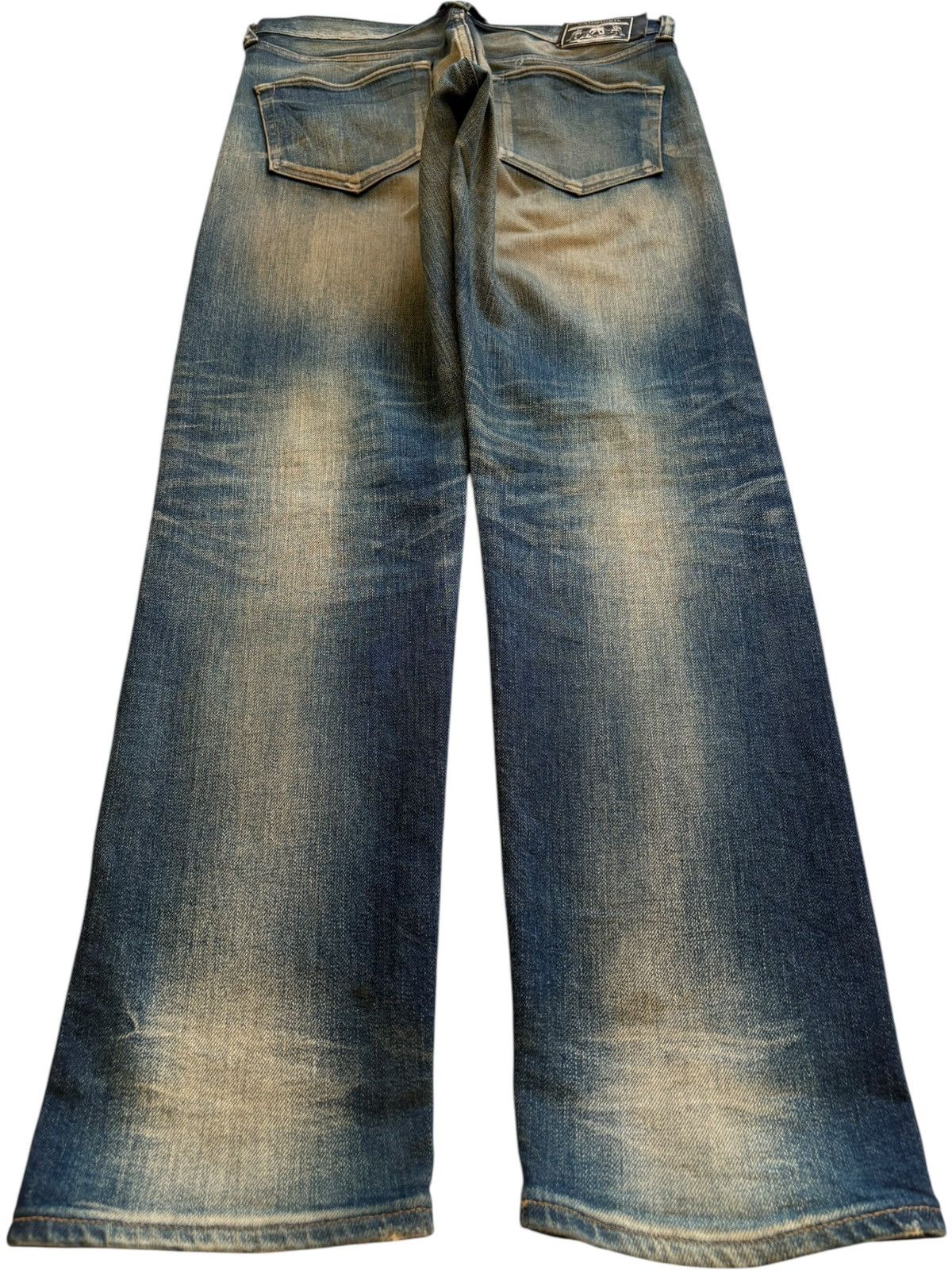 Vanquish Vintage Vanquish Ryo Ishikawa Selvedge Rusty Wash Rip Jeans Size US 32 / EU 48 - 3 Thumbnail