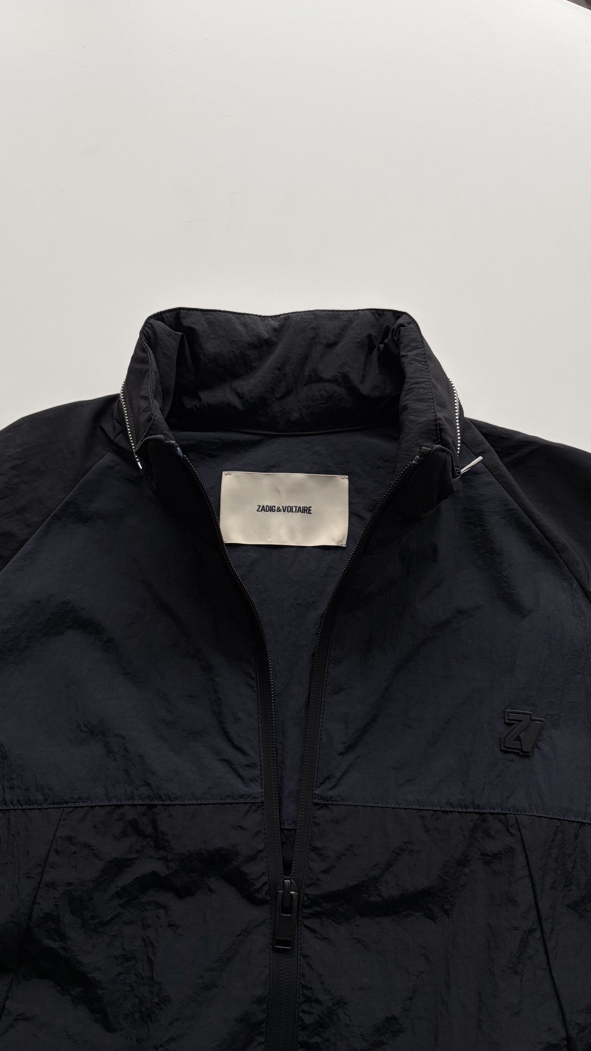 Zadig & Voltaire Zadig & Voltaire Black Nylon Windbreaker Jacket Size US M / EU 48-50 / 2 - 4 Thumbnail