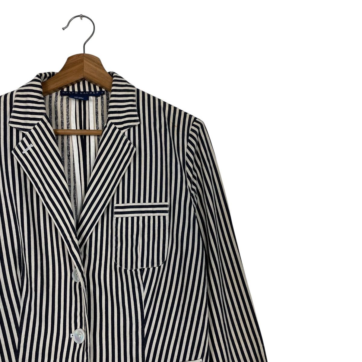 Ralph Lauren Vtg Ralph Lauren Hickory Women Crop Jacket Size M / US 6-8 / IT 42-44 - 5 Thumbnail