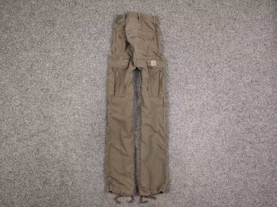 Carhartt Vintage 90's Carhartt Ripstop Faded Cargo Pants Travis Style Size US 32 / EU 48 - 1 Thumbnail
