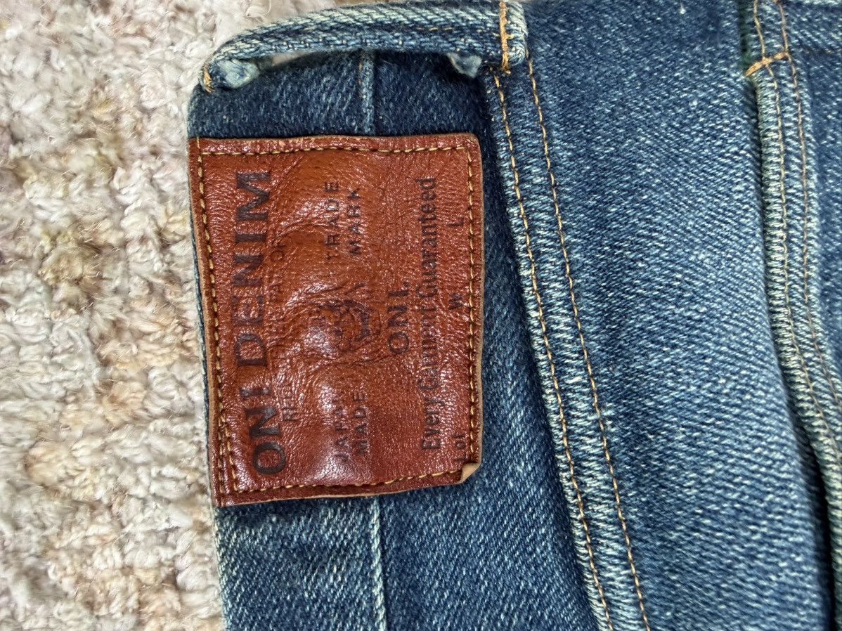 Oni Heavily Worn ONI Selvedge Denim : Pink Selvedge ID Size US 29 - 5 Thumbnail