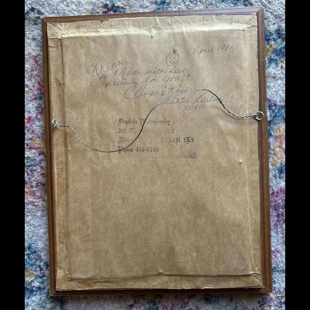 Designer 1981 cross stitch dad gift vintage Size ONE SIZE - 2 Thumbnail