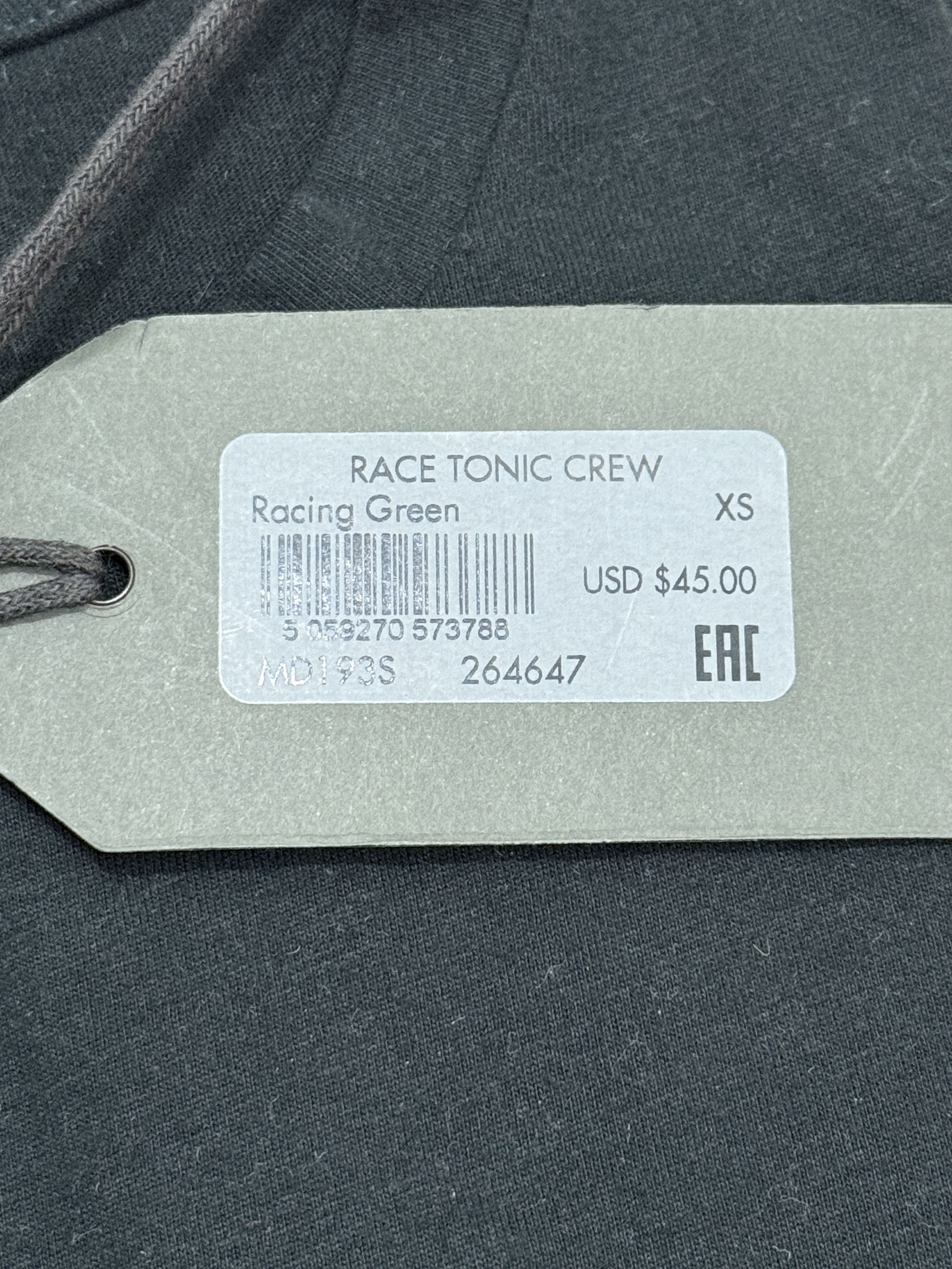 Allsaints All Saints Racing Tonic Crew Tee - Racing Green - XS - NWT Size US XS / EU 42 / 0 - 4 Thumbnail
