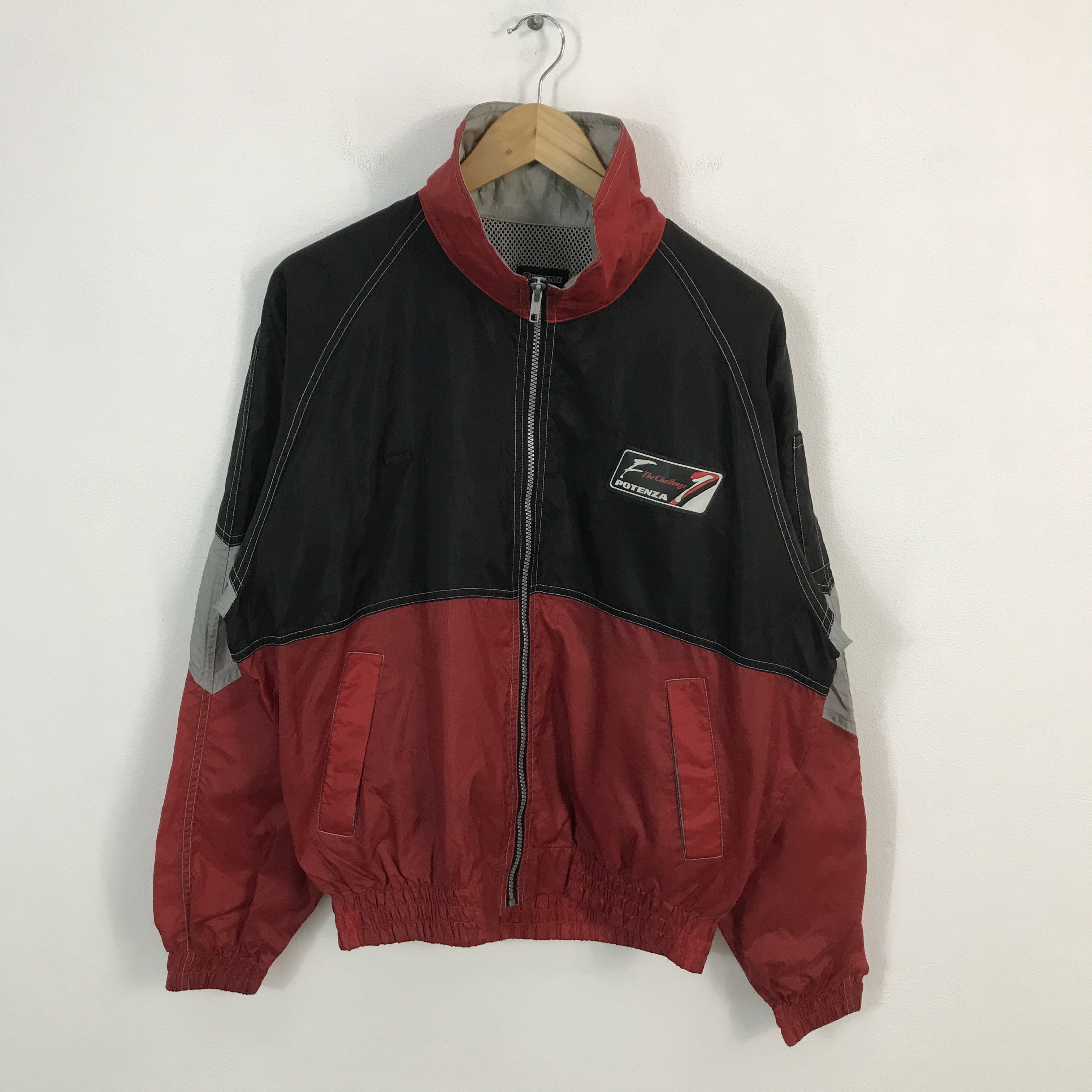 Japanese Brand potenza Formula 1 Bridgestone Racing Japan jacket Size US L / EU 52-54 / 3 - 2 Thumbnail