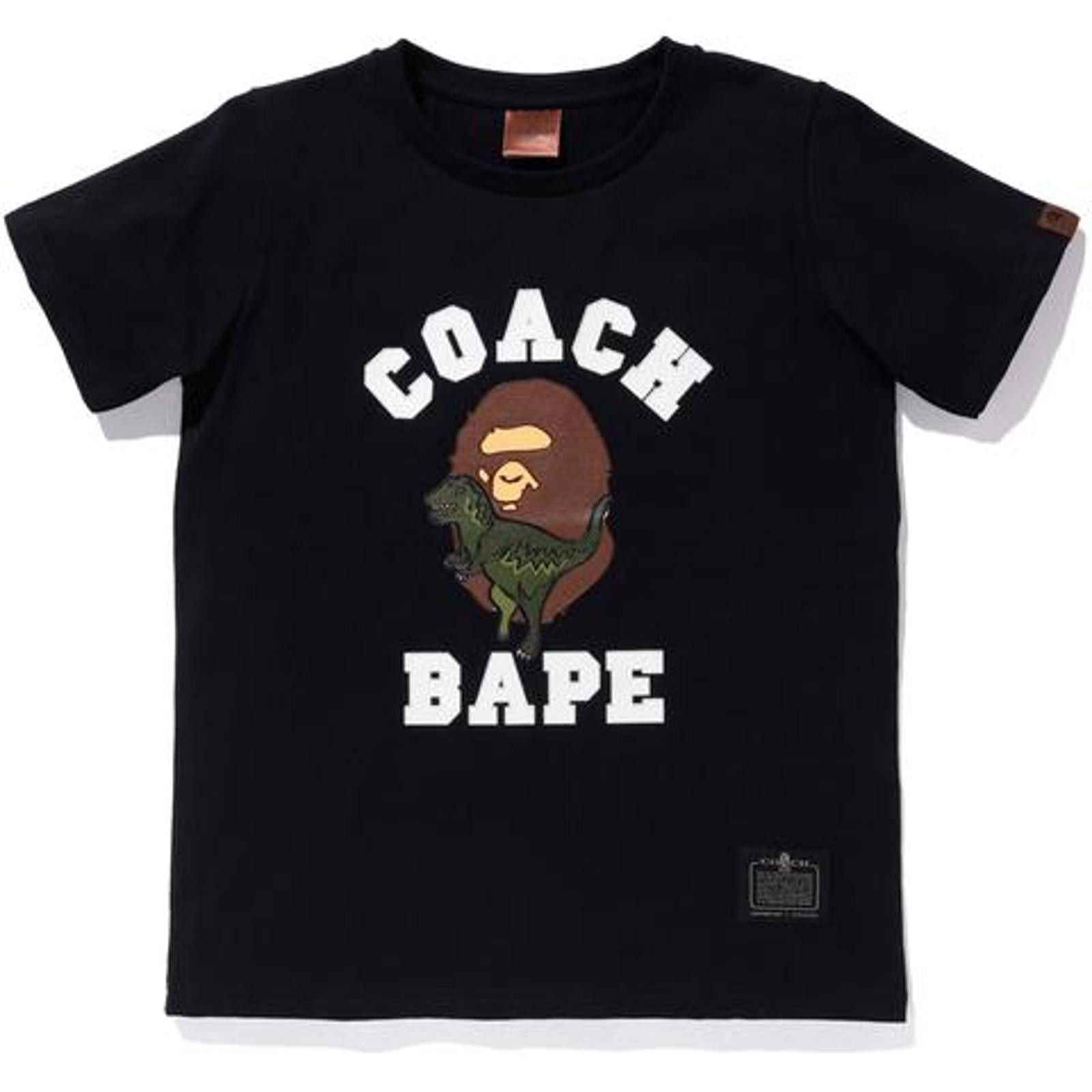 Bape × Coach BAPE x COACH College Tee Ladies Small Rexy A Bathing Ape Size S / US 4 / IT 40 - 1 Thumbnail