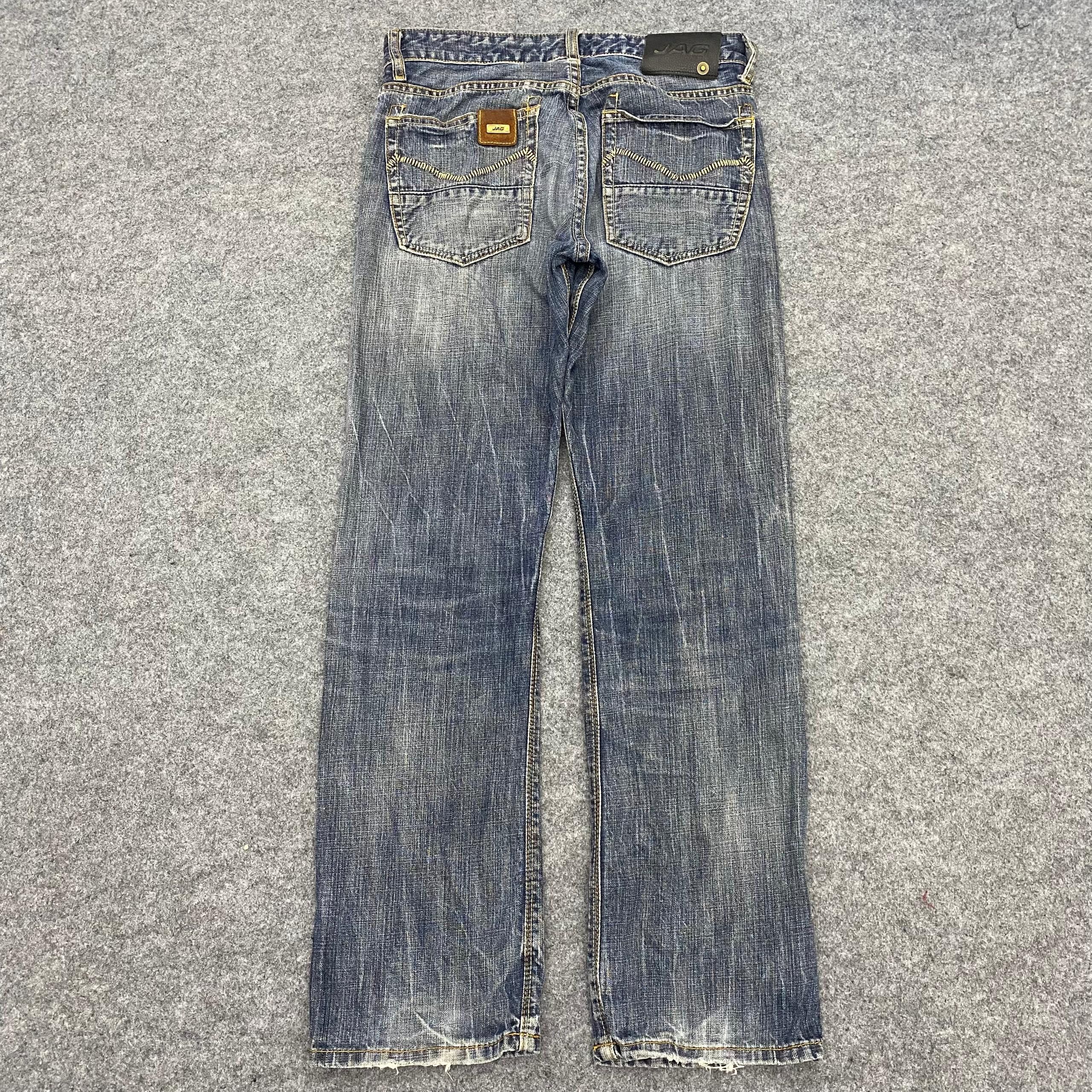 If Six Was Nine 💥Best Offer💥Jag Black Japanese Brand Distressed denim Size US 30 / EU 46 - 3 Thumbnail