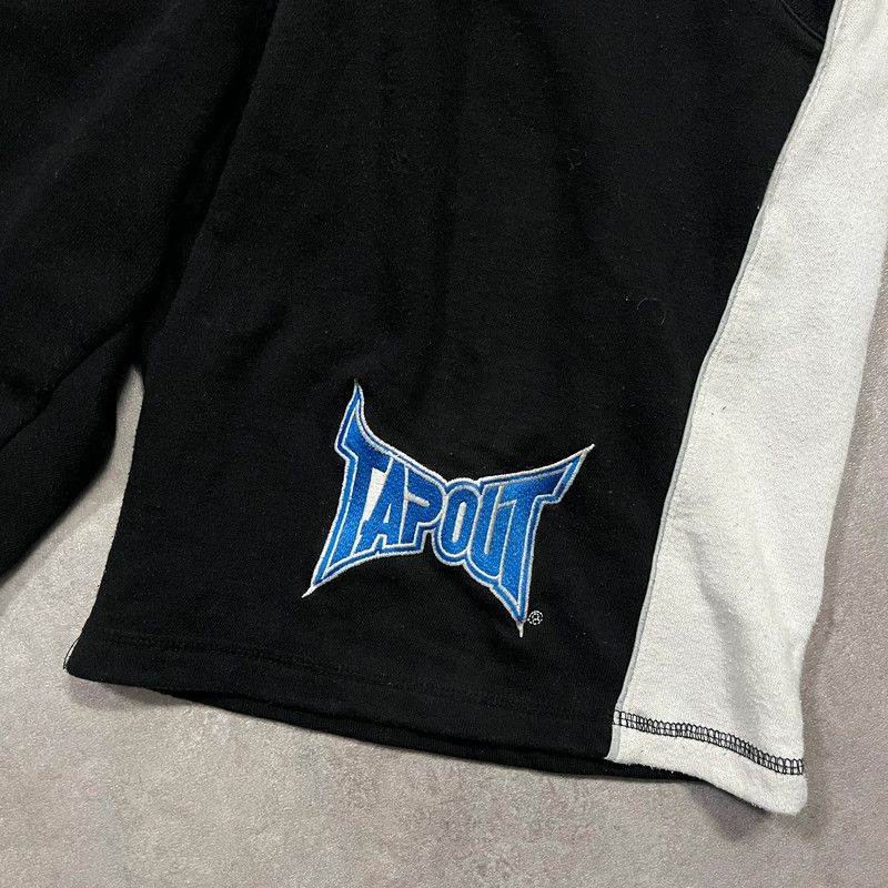 JNCO Vintage Tapout Shorts Rap Hip Hop Affliction Y2K Style Baggy Size US 34 / EU 50 - 3 Thumbnail