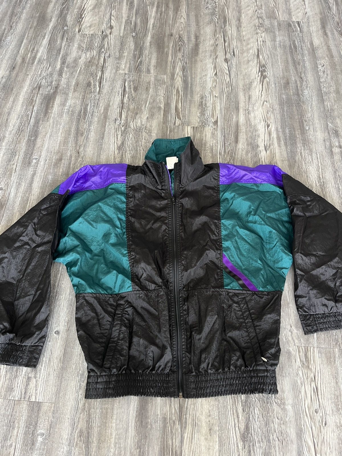 Vintage Vintage Retro Windbreaker Size US M / EU 48-50 / 2 - 2 Thumbnail
