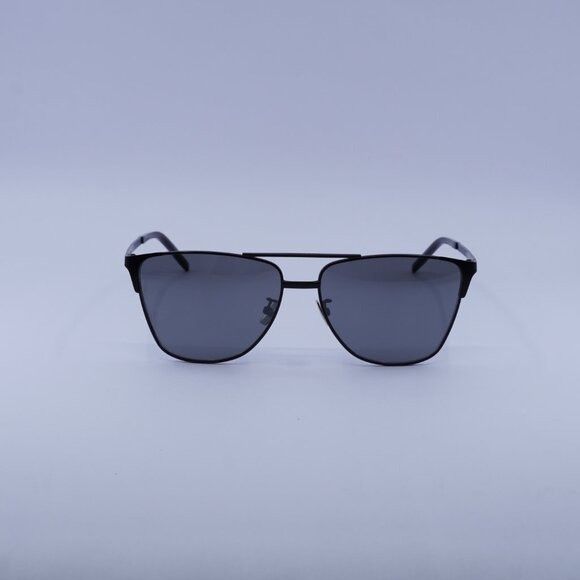 Saint Laurent Paris Saint Laurent SL280 002 Sunglasses Black Aviator Frame Size ONE SIZE - 3 Thumbnail