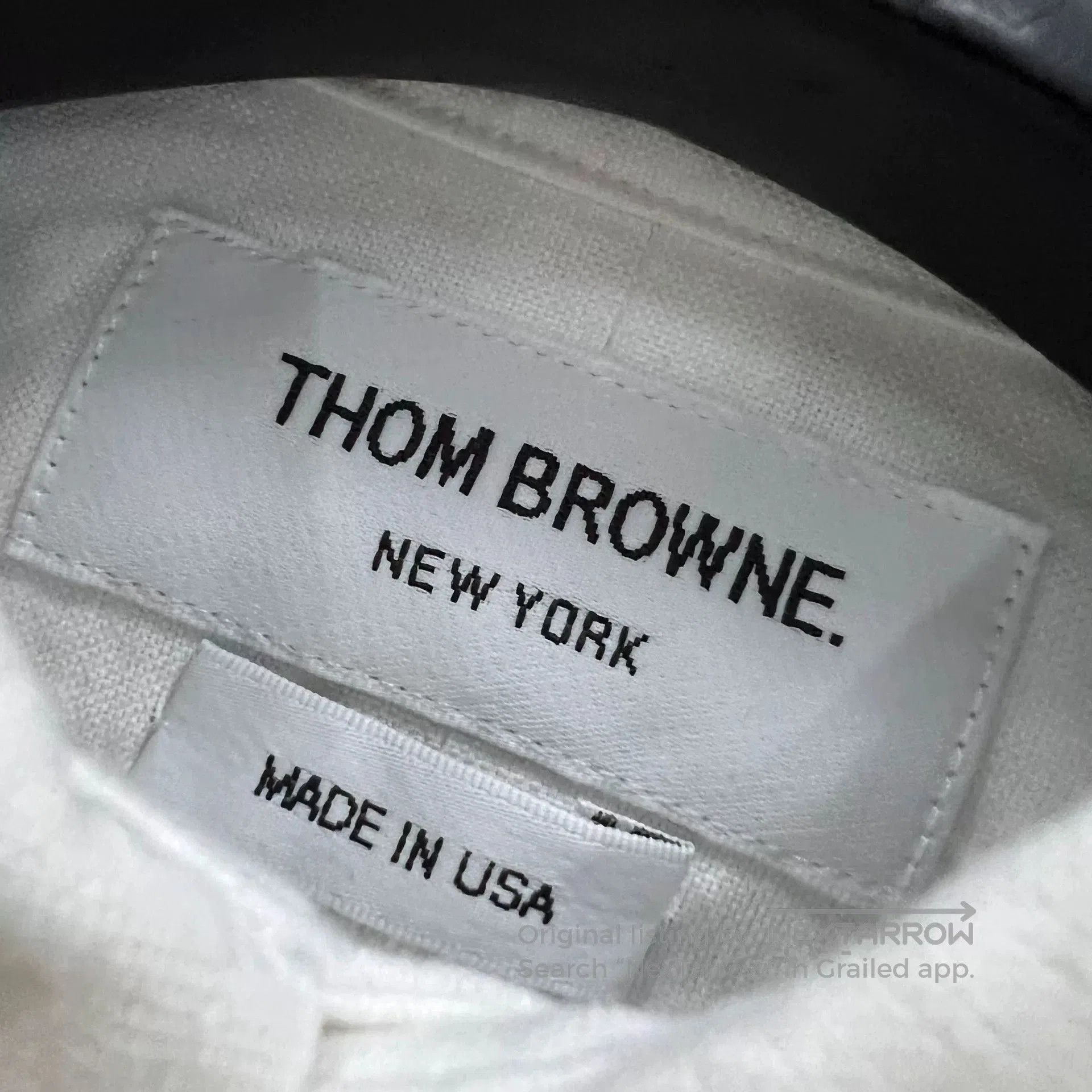 Thom Browne thom browne white pocket fishtail shirt. Size US XXS / EU 40 - 3 Thumbnail
