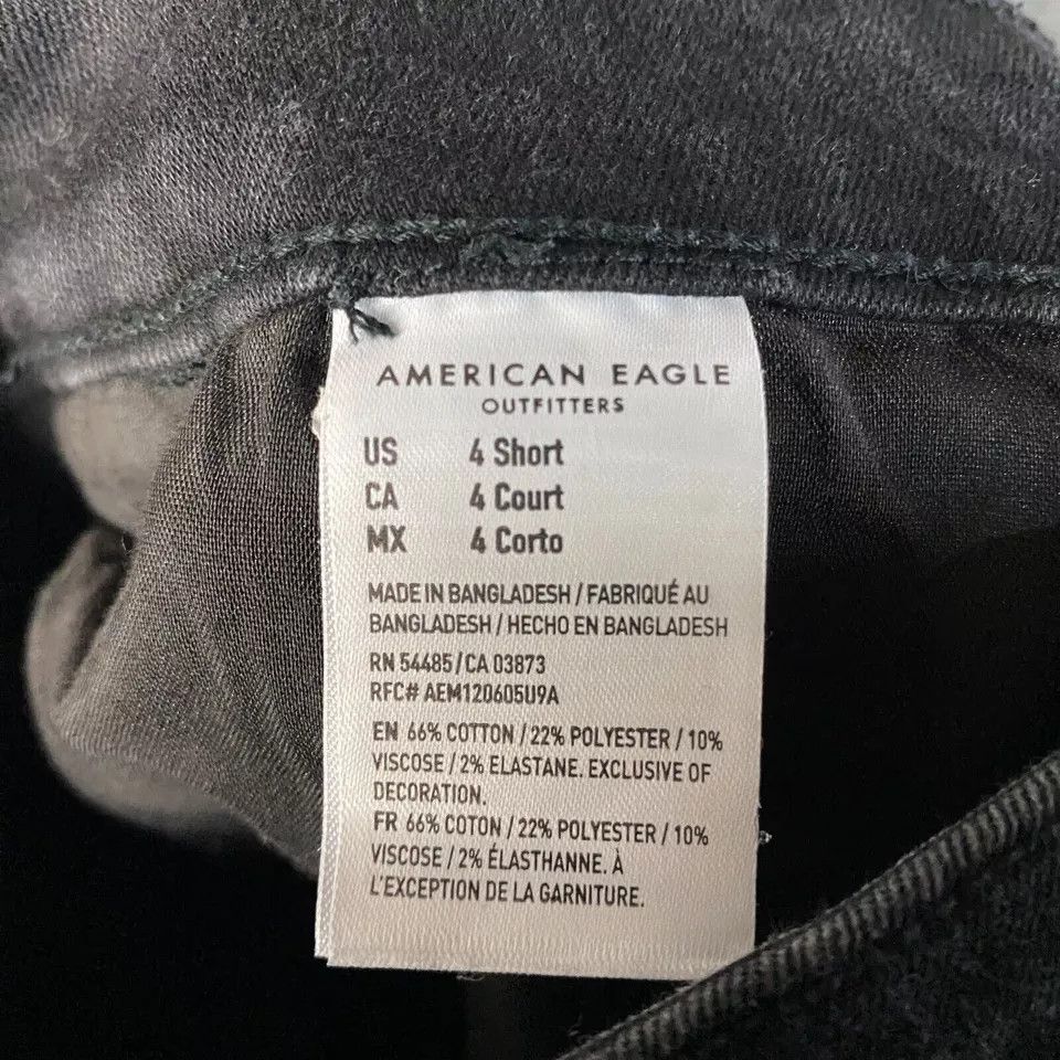 American Eagle Outfitters American Eagle High Rise Jegging Women's 4 Short Stretch Size 27" / US 4 / IT 40 - 9 Thumbnail