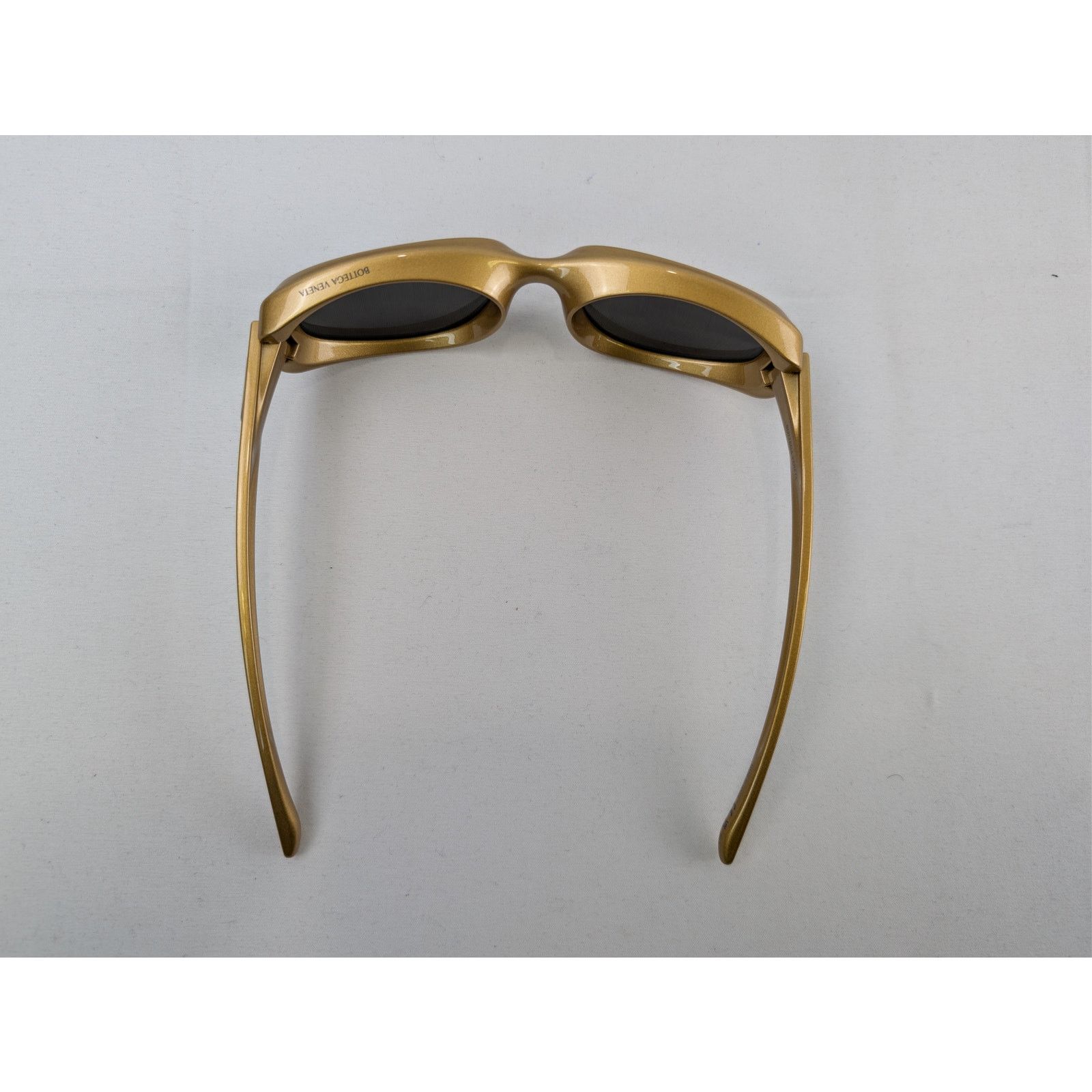 Bottega Veneta o1rshd1 Size: 0S / Oval Frame Sunglasses in Gold / Grey Size ONE SIZE - 6 Thumbnail