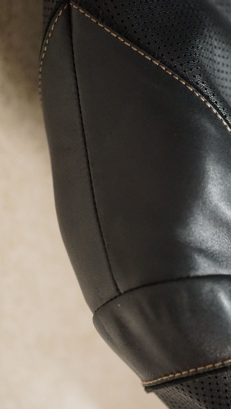 Brioni Brioni Black Perforated Leather Jacket - Size 50 (IT) Size US M / EU 48-50 / 2 - 15 Thumbnail