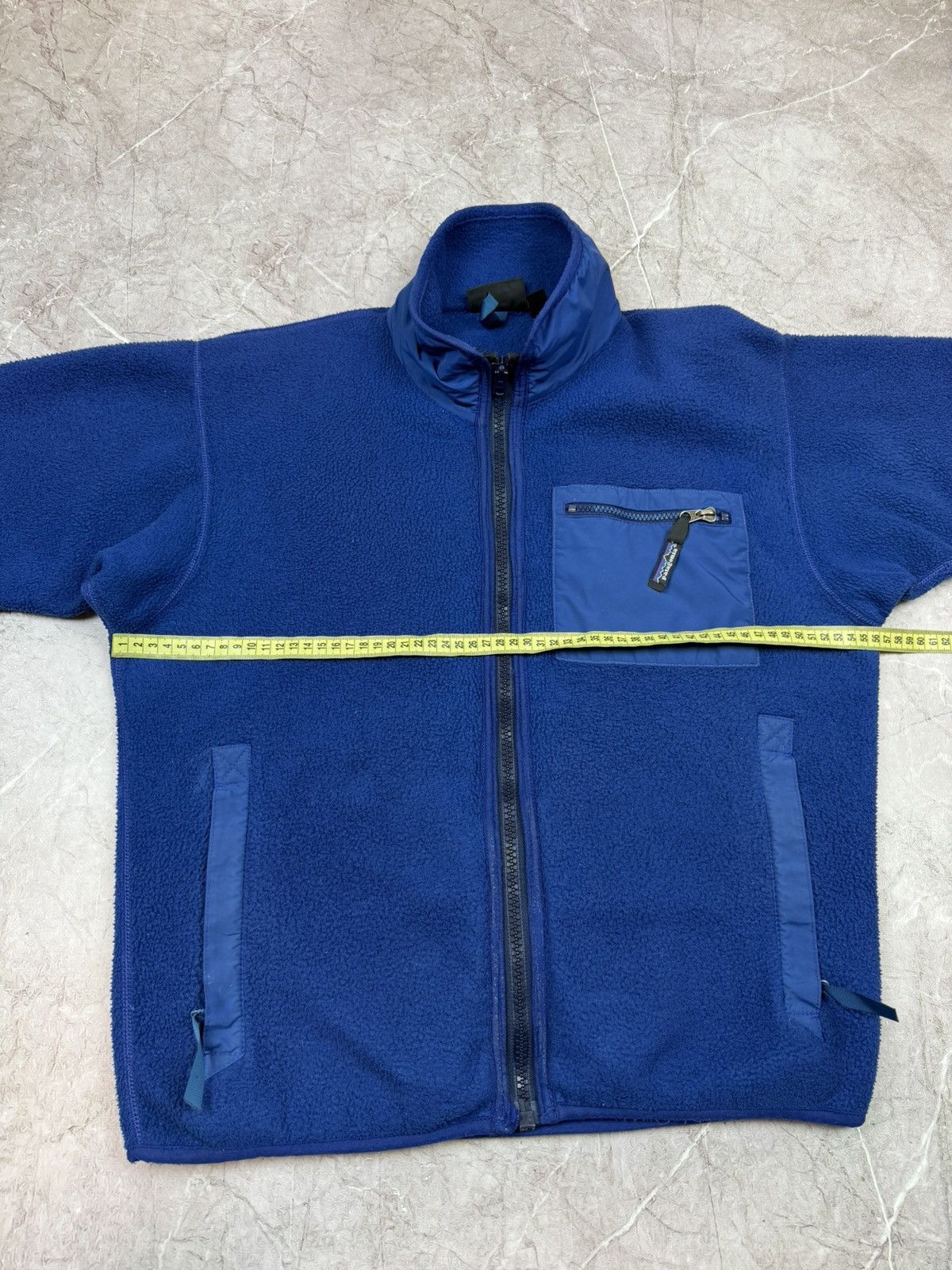 Patagonia Vintage 90s Patagonia Fleece Blue Made in USA Small Size US S / EU 44-46 / 1 - 13 Thumbnail