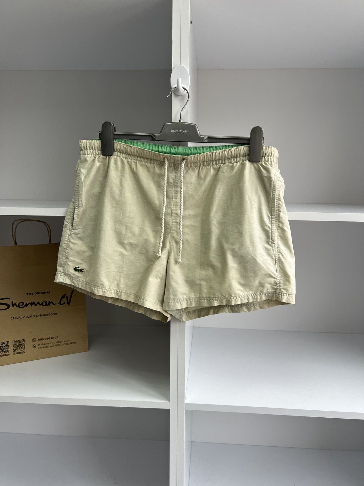 Lacoste × Vintage Vintage Lacoste Chino Shorts Size US 34 / EU 50 - 4 Thumbnail
