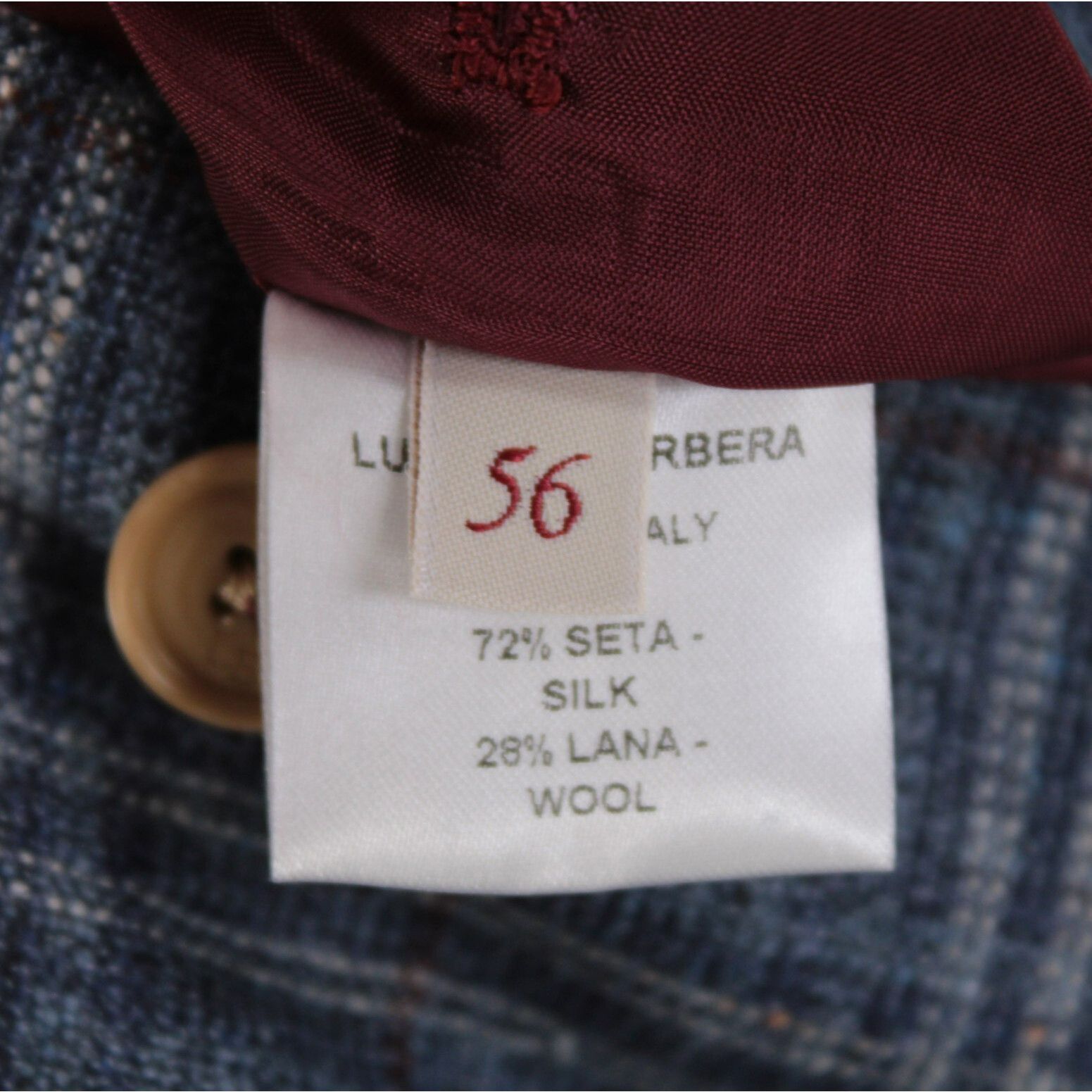 Luciano Barbera New with tags Sport Coat Size 46 Regular US