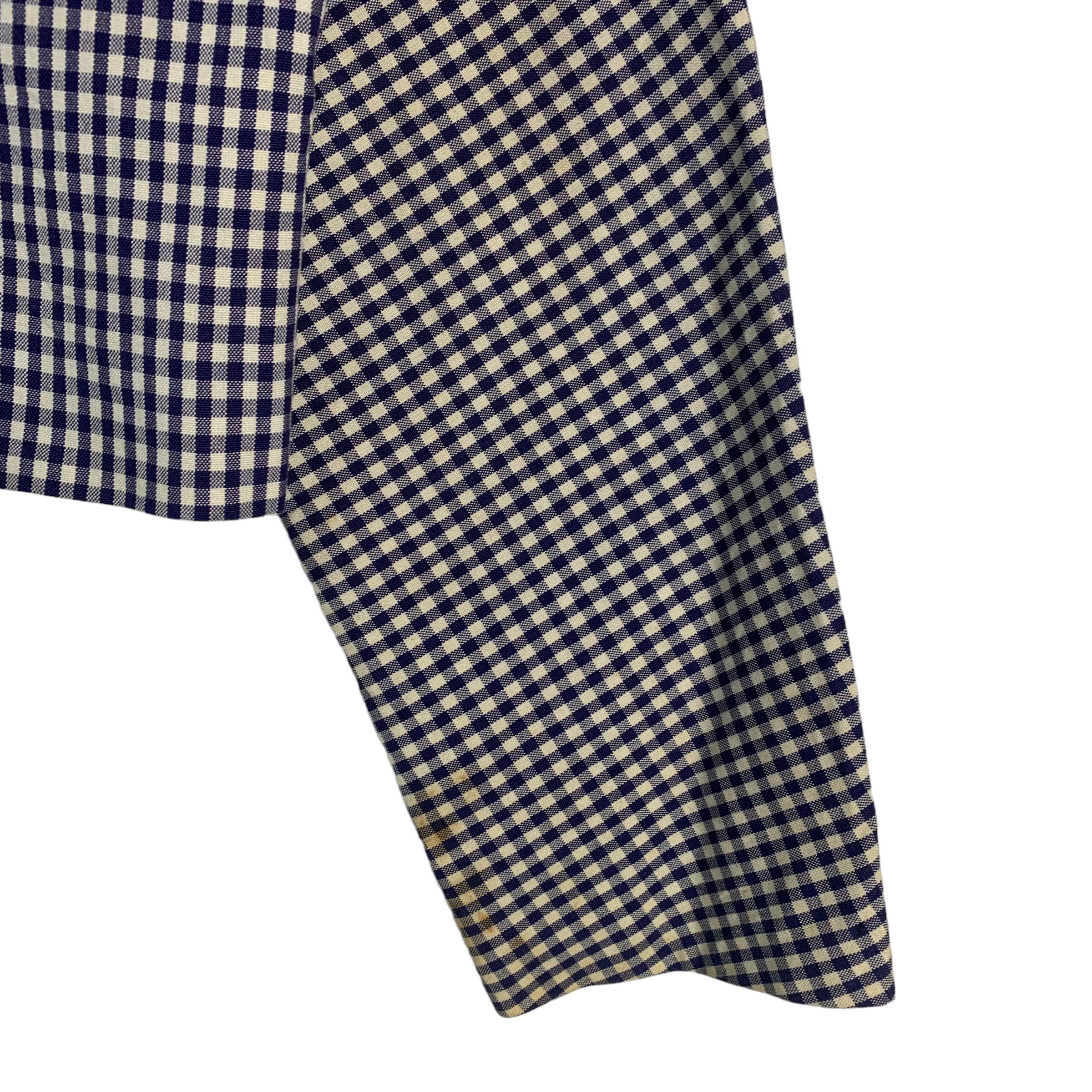 Zucca Zucca Houndstooth Crop Jacket Size M / US 6-8 / IT 42-44 - 4 Thumbnail