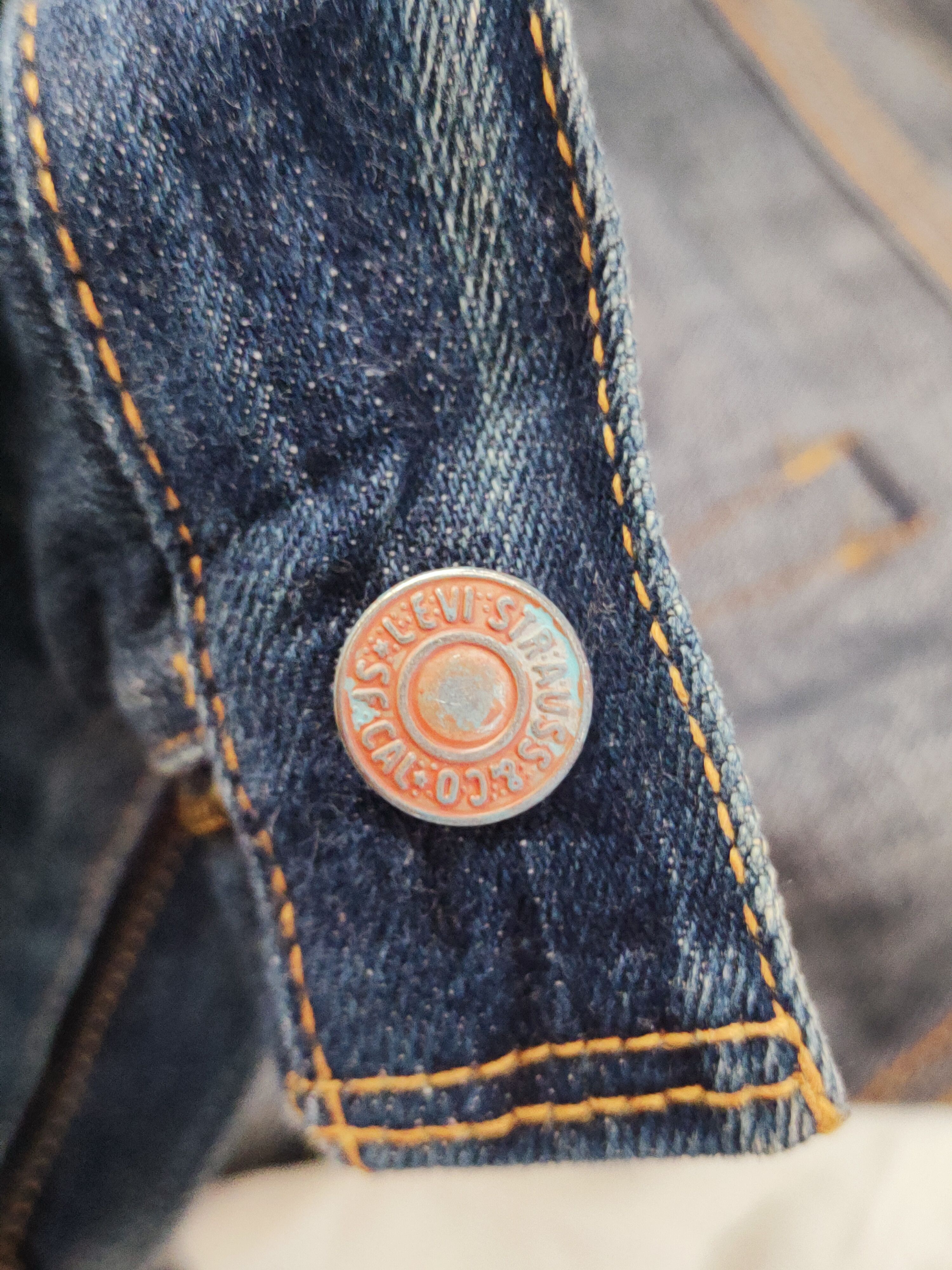 Levi's 505 Levi's Dark Blue Distressed Ripped Jeans #S2672 Size US 32 / EU 48 - 17 Thumbnail