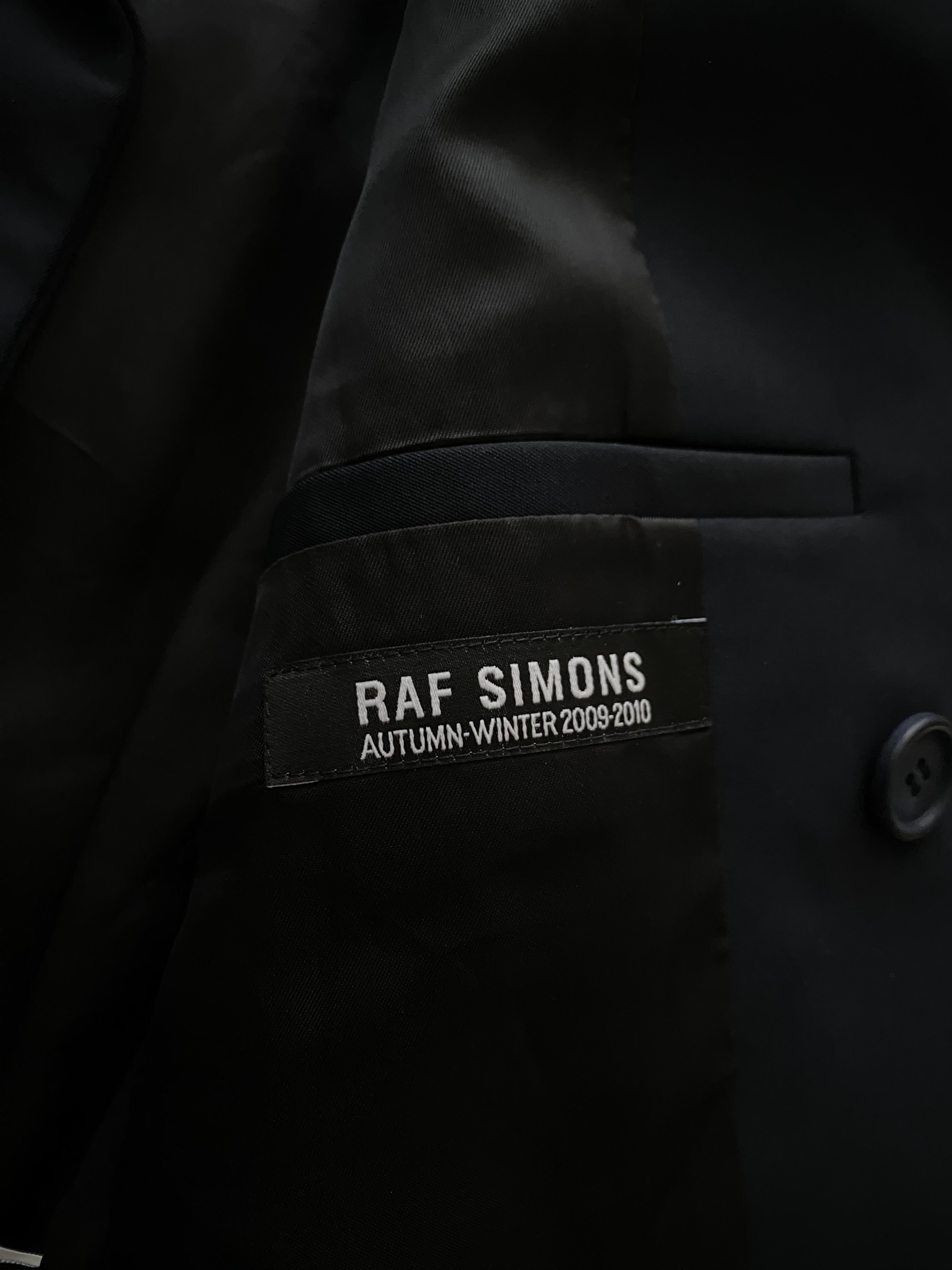 Raf Simons RAF SIMONS FW09 Cropped Blazer Jacket - Size 46 Size 46R - 3 Thumbnail