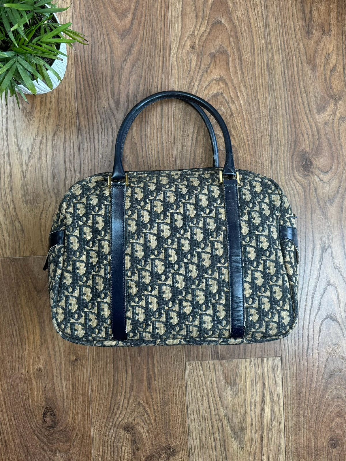 Dior Vintage leather bag Christian Dior monogram original item Size ONE SIZE - 2 Thumbnail