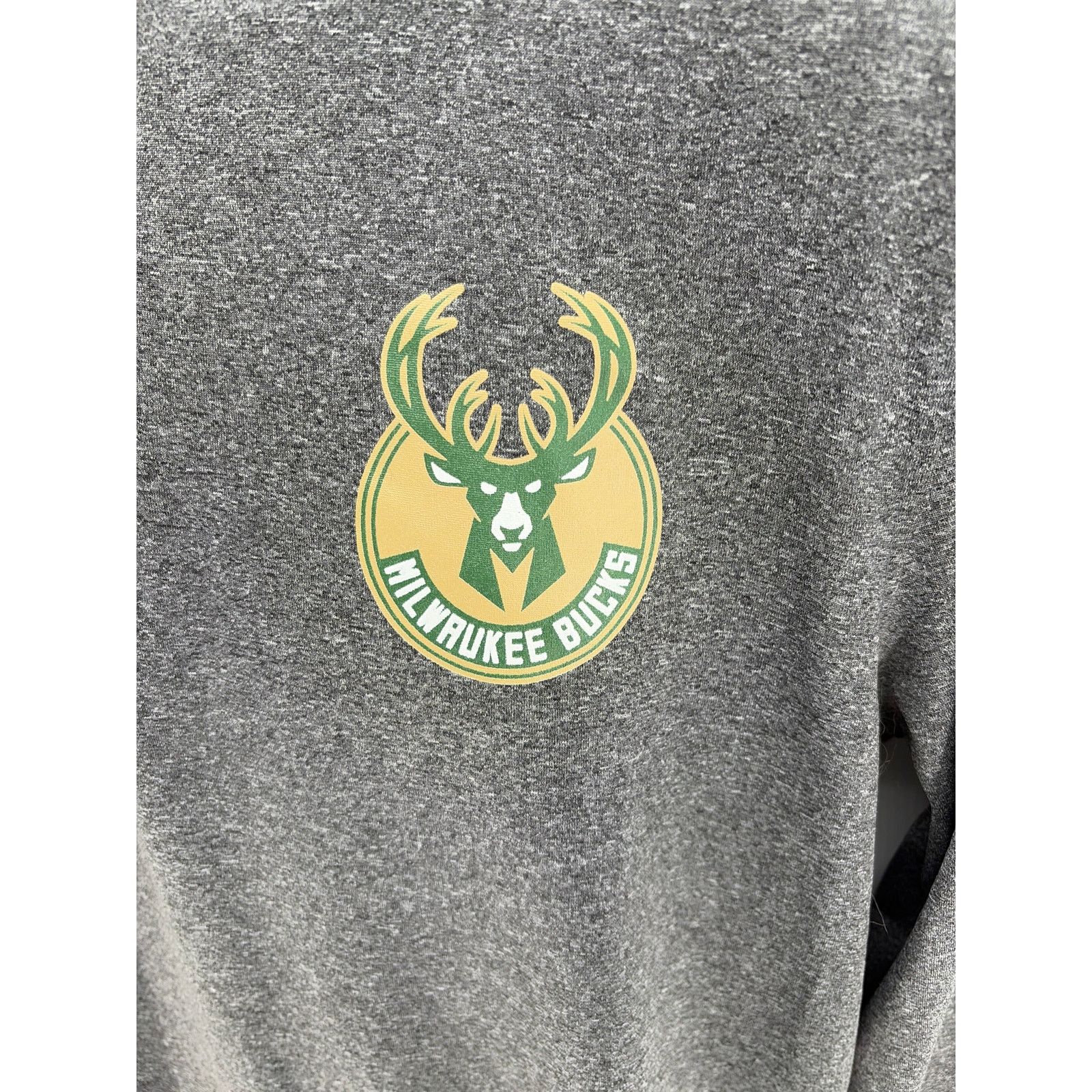 NBA NBA Milwaukee Bucks Men's small 1/4 zip light jacket Size US S / EU 44-46 / 1 - 2 Thumbnail