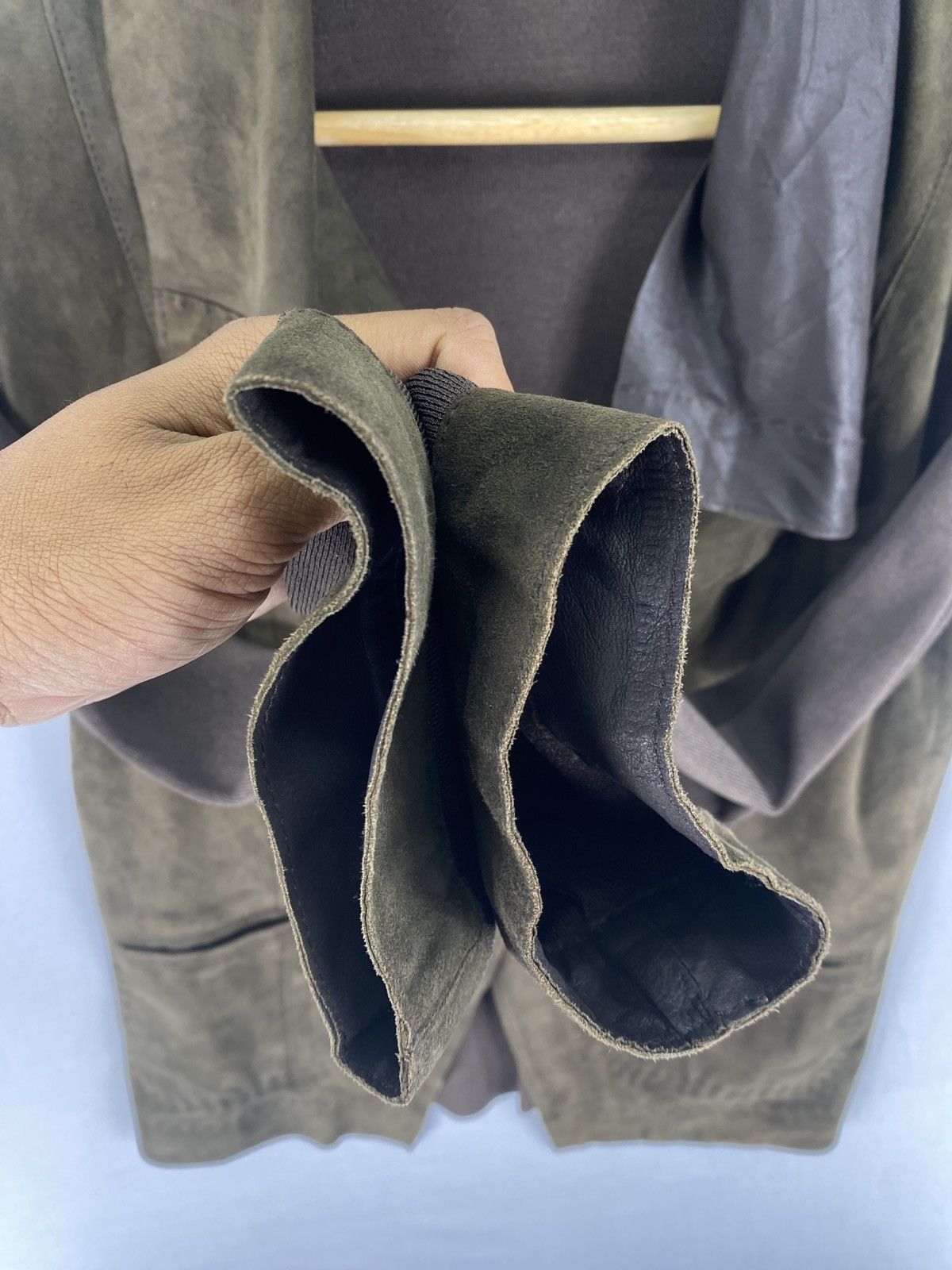 Japanese Brand Vintage Yoshie Inaba Japanese Brand Leather Coat Jacket Size S / US 4 / IT 40 - 9 Thumbnail