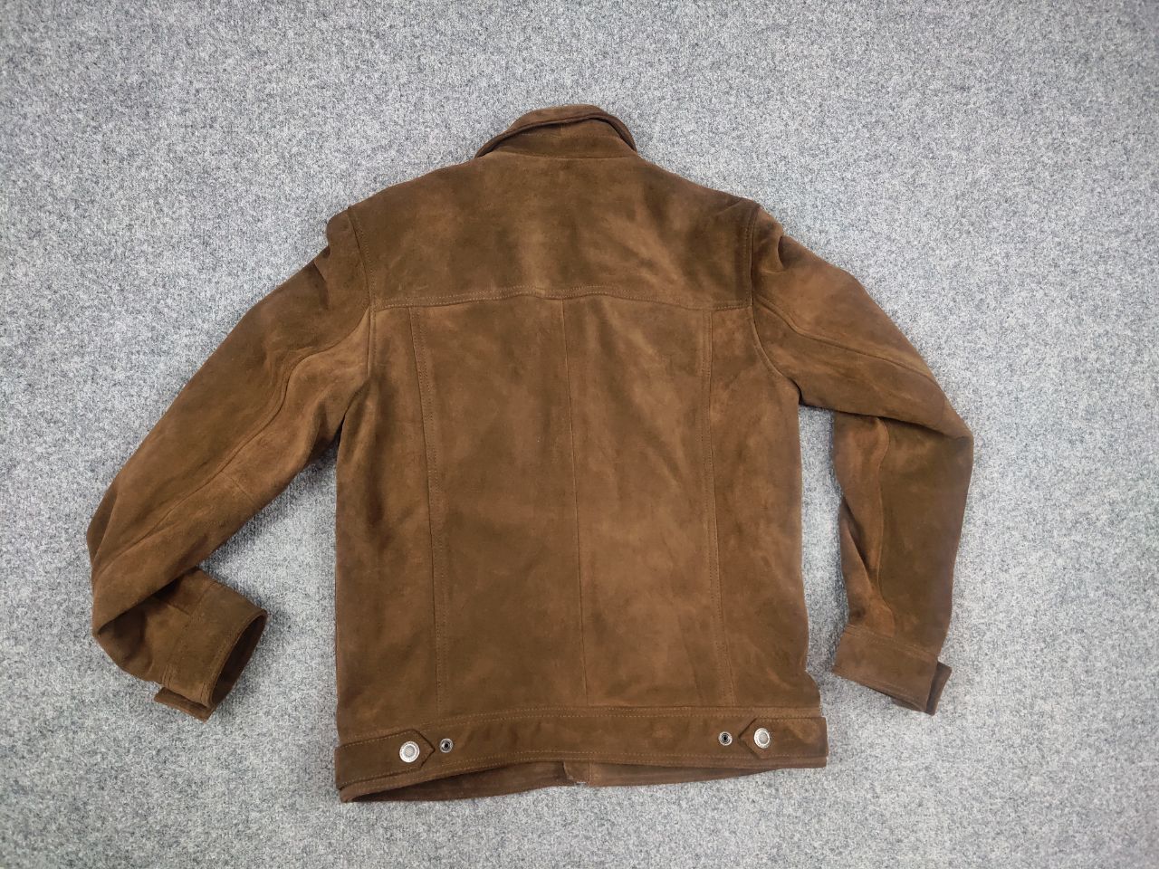 Superdry Superdry Premium suede leather tan Brown Zip British Jacket Size US XL / EU 56 / 4 - 8 Thumbnail