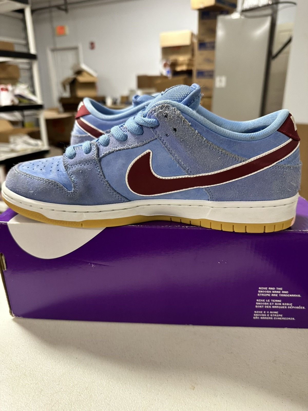 Nike Nike dunk low philadelphia phillies Size US 10 / EU 43 - 6 Thumbnail