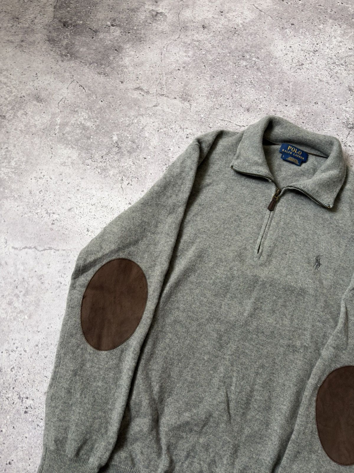 Polo Ralph Lauren Vintage Polo Ralph Lauren Half Zip Sweater Size US M / EU 48-50 / 2 - 3 Thumbnail